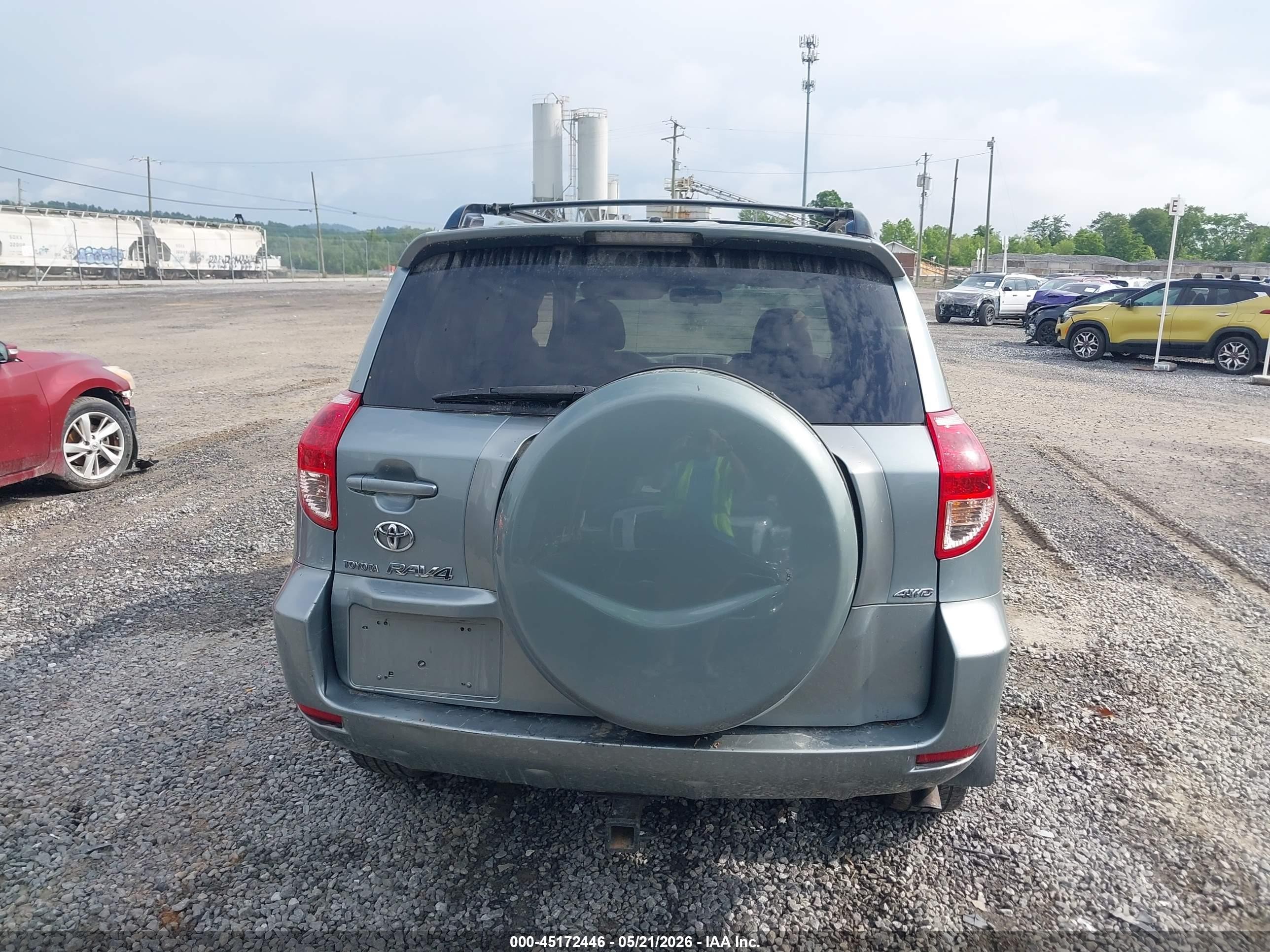 2007 Toyota Rav4   Green vin: JTMBD33V476044189