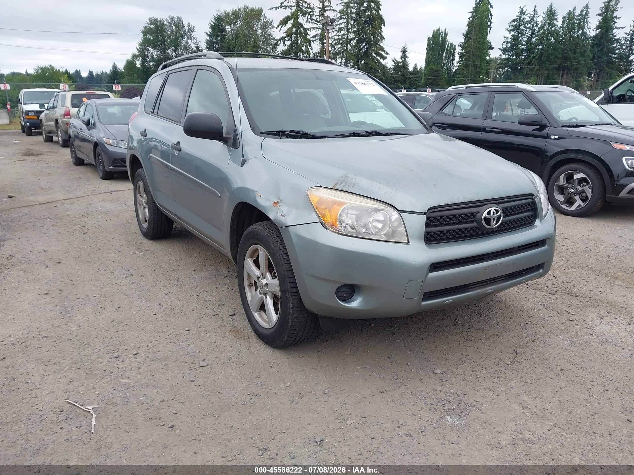 2007 Toyota Rav4   Teal vin: JTMBD33V476045178