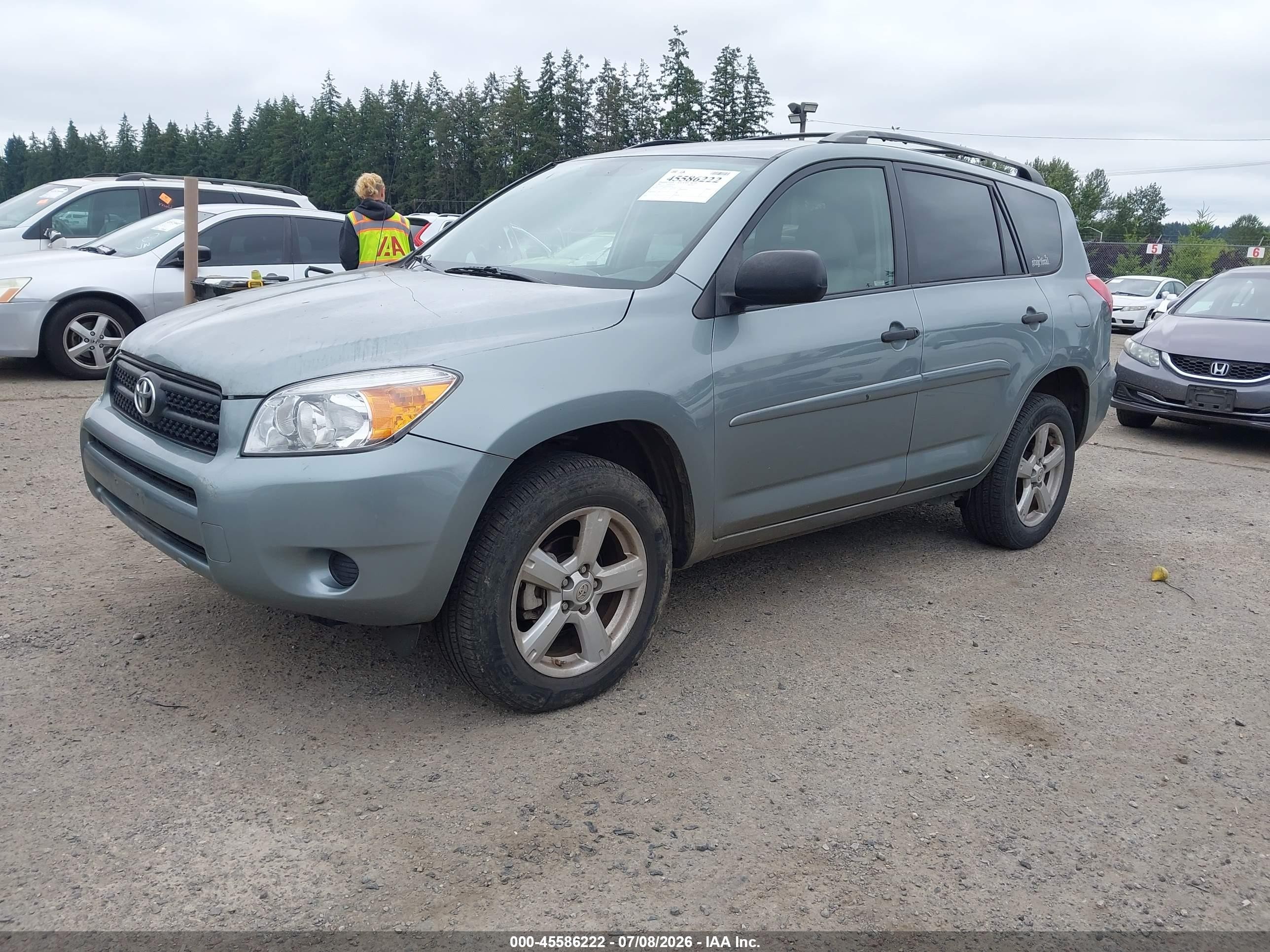 2007 Toyota Rav4   Teal vin: JTMBD33V476045178