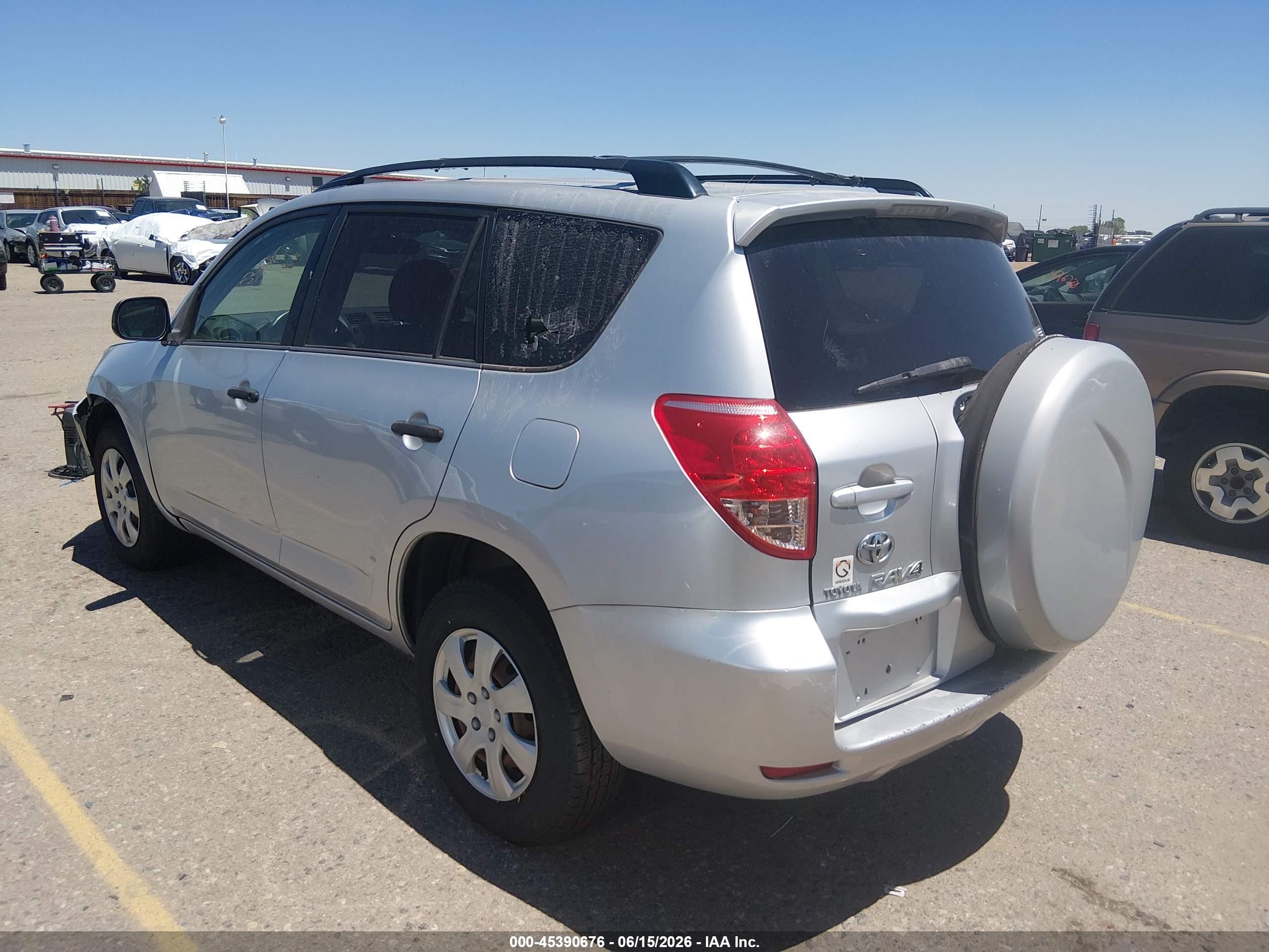 2008 Toyota Rav4   Gray vin: JTMBD33V485202604