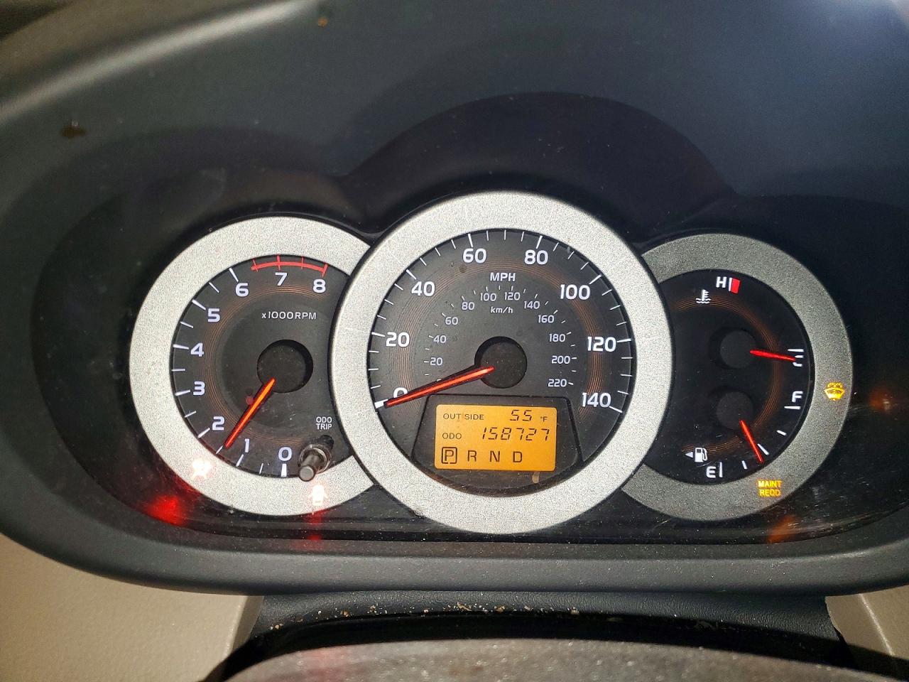 2008 Toyota Rav4 Base White vin: JTMBD33V485204594