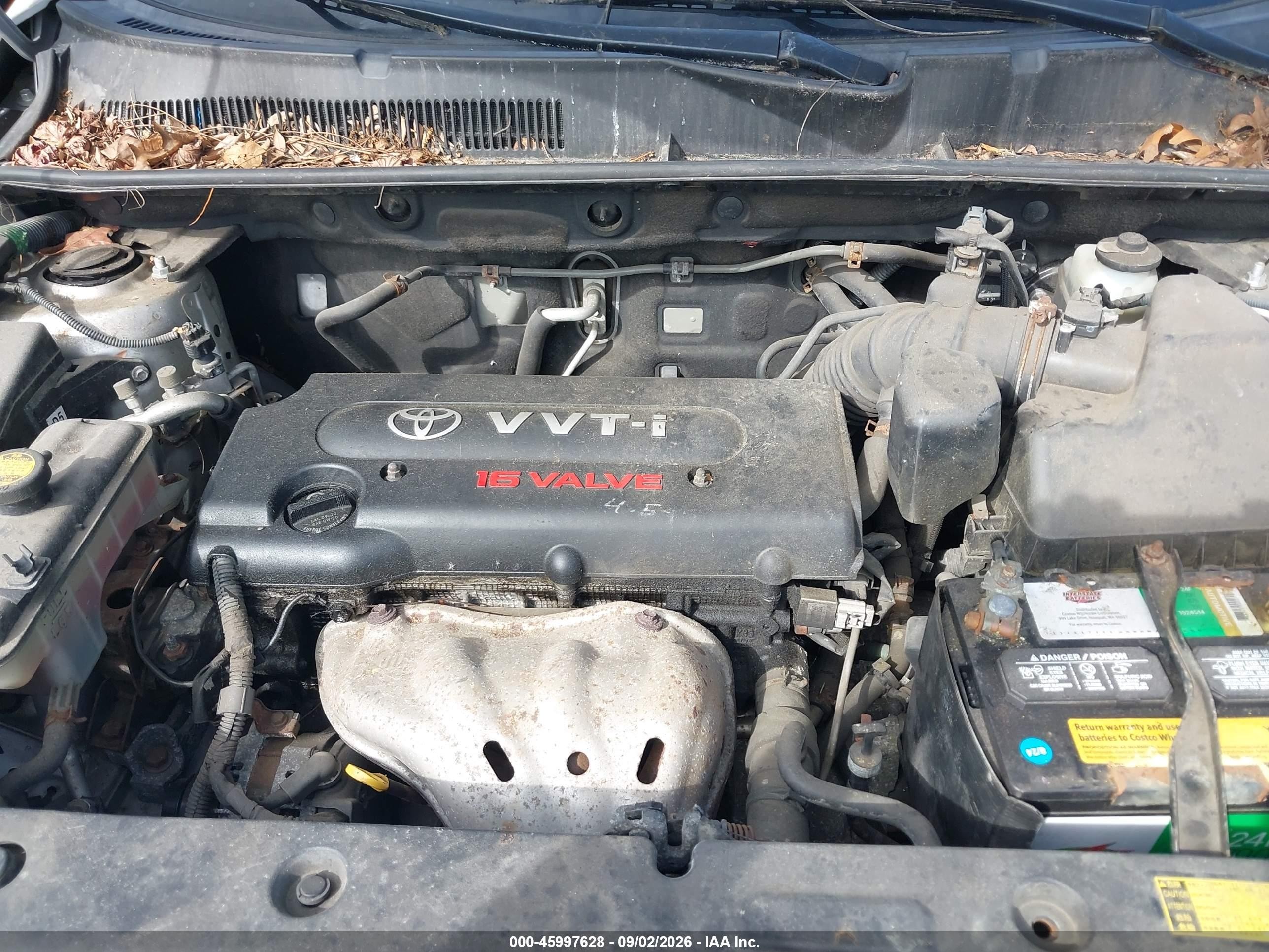 2008 Toyota Rav4   Silver vin: JTMBD33V485207396