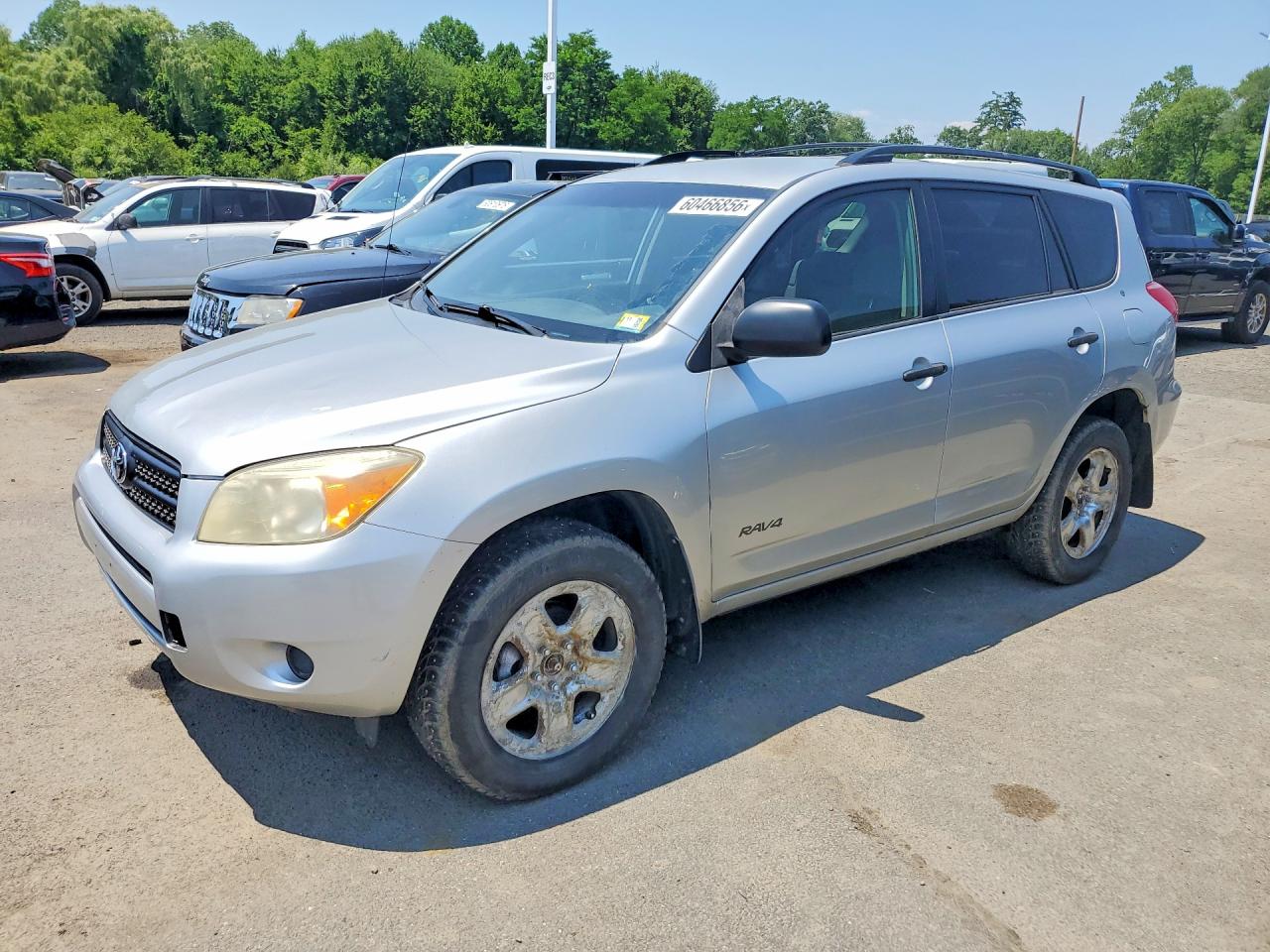 2008 Toyota Rav4 Base Silver vin: JTMBD33V485208063