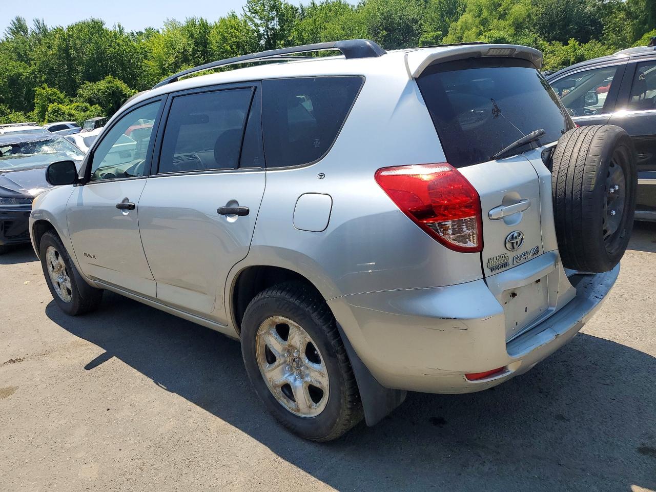 2008 Toyota Rav4 Base Silver vin: JTMBD33V485208063
