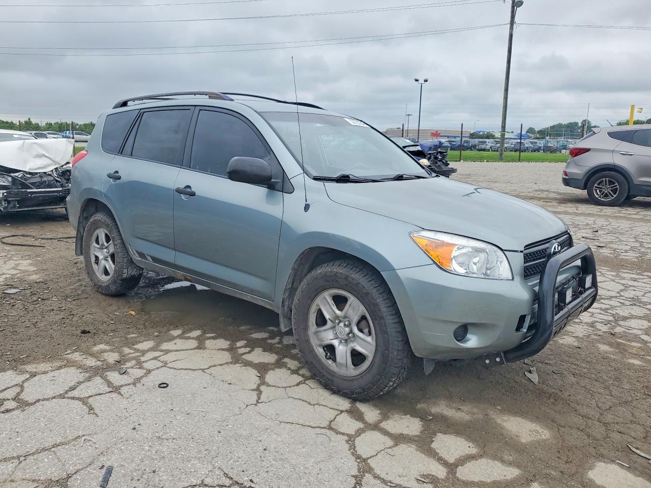 2008 Toyota Rav4 Base Зеленый vin: JTMBD33V486057106