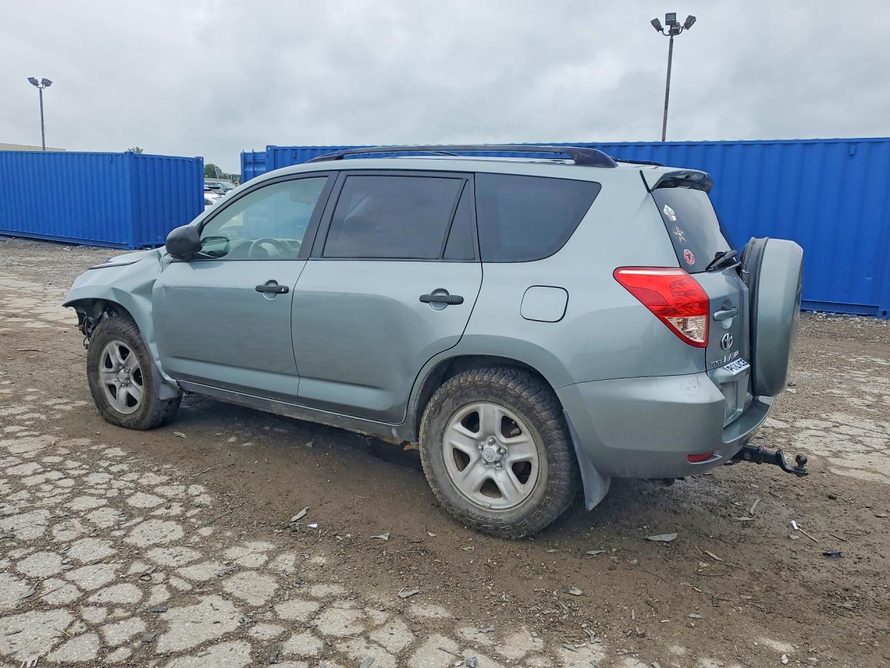 2008 Toyota Rav4 Base Зеленый vin: JTMBD33V486057106