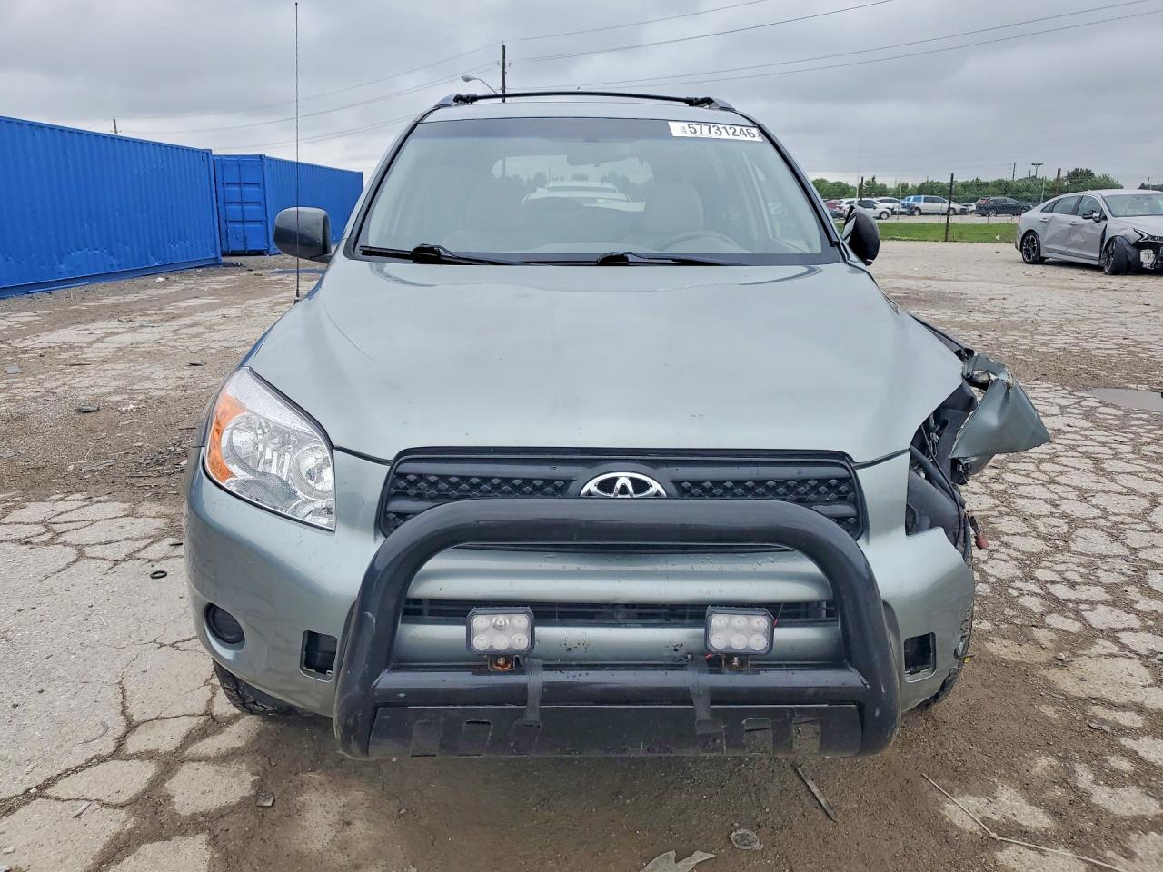 2008 Toyota Rav4 Base Зеленый vin: JTMBD33V486057106