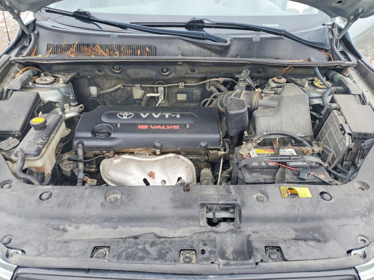 2008 Toyota Rav4 Base Зеленый vin: JTMBD33V486057106