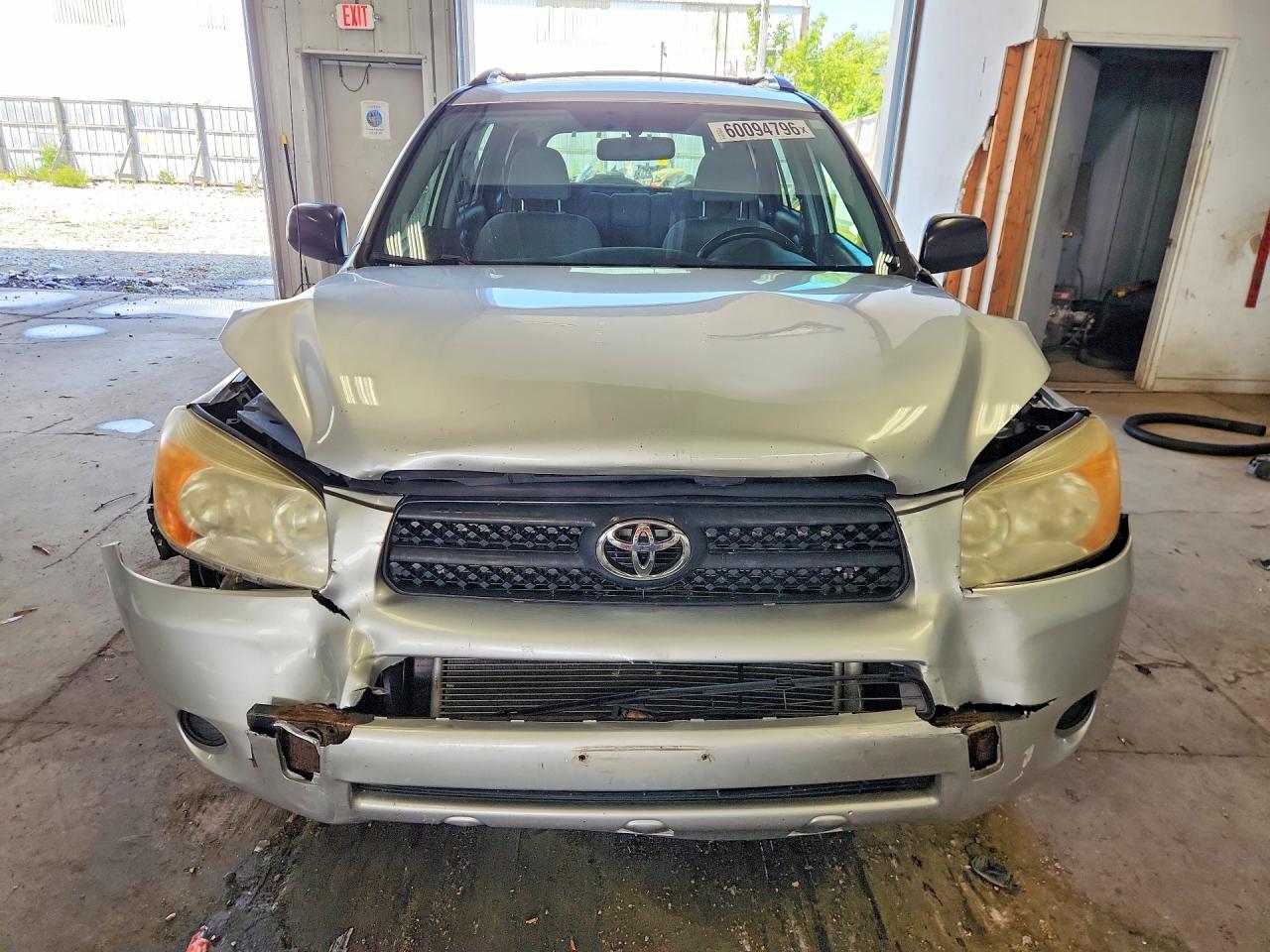 2008 Toyota Rav4 Base Silver vin: JTMBD33V486075752