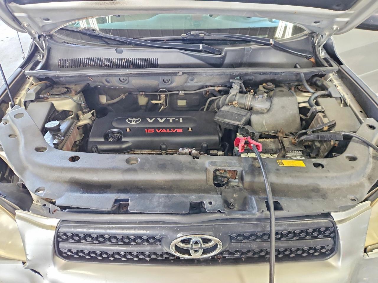 2008 Toyota Rav4 Base Silver vin: JTMBD33V486075752