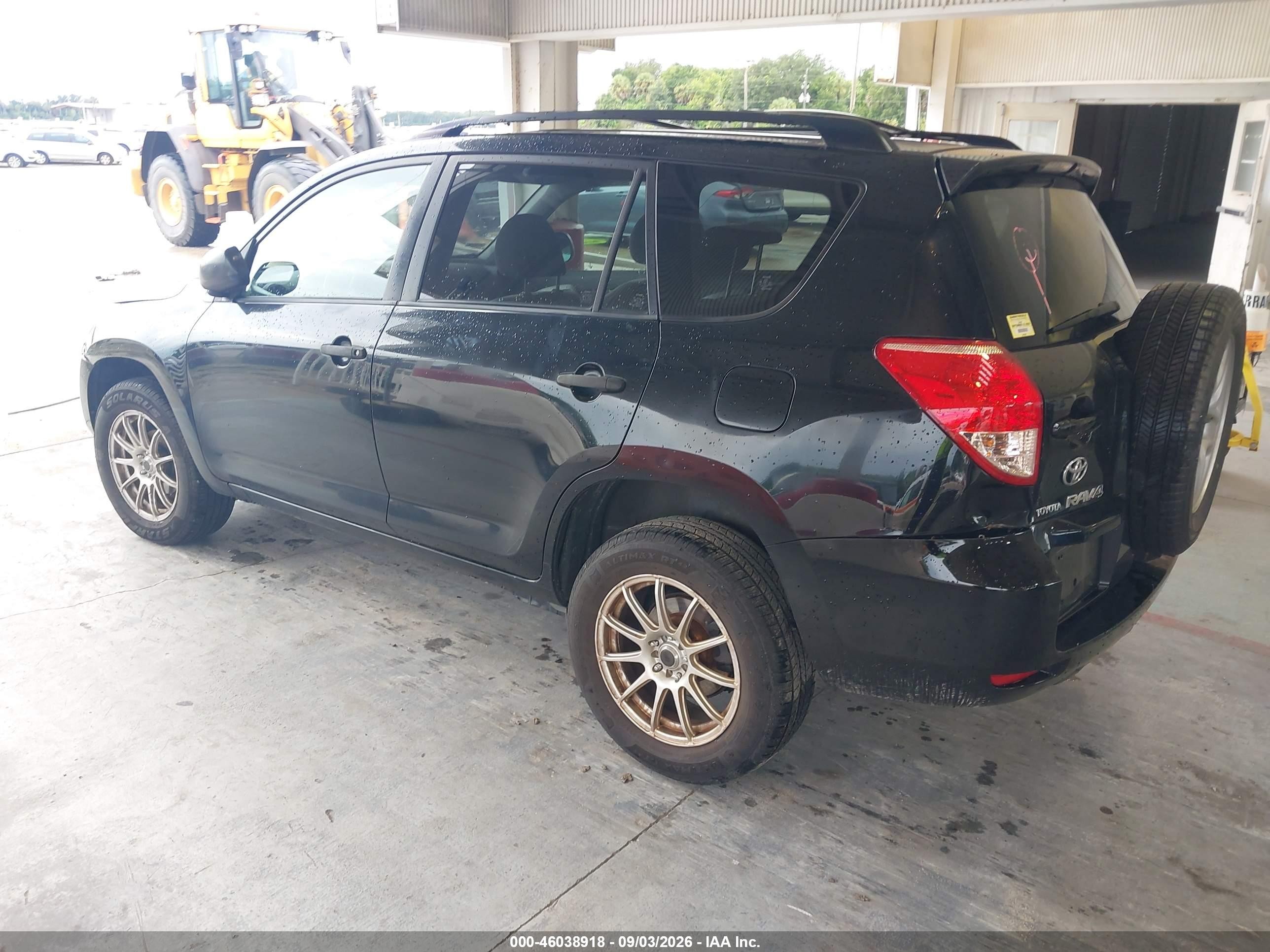 2008 Toyota Rav4   Black vin: JTMBD33V486086668