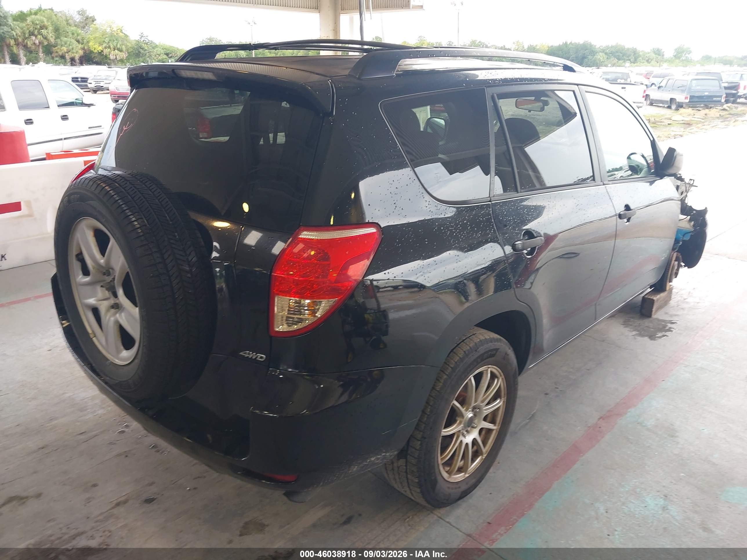 2008 Toyota Rav4   Black vin: JTMBD33V486086668
