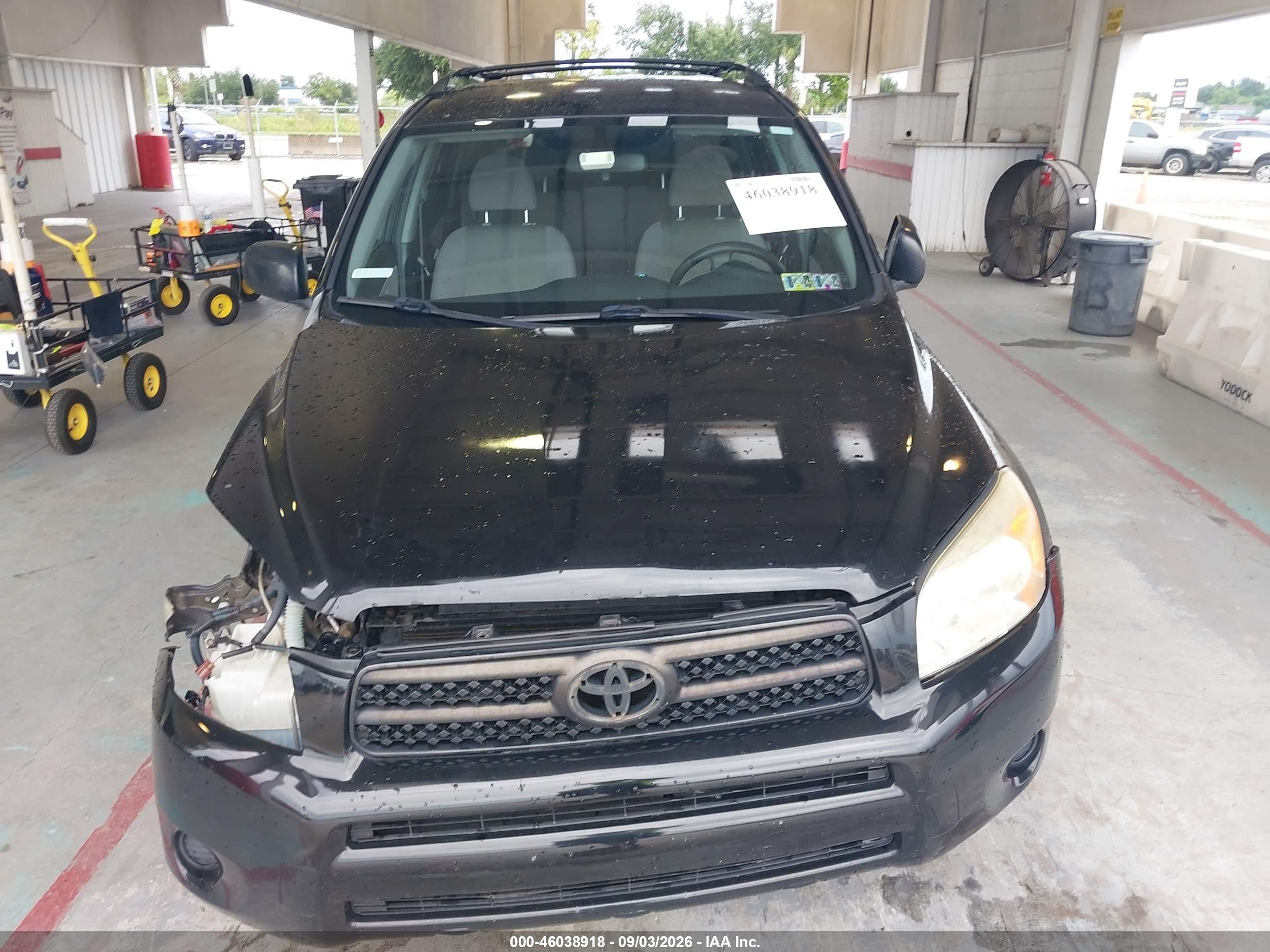 2008 Toyota Rav4   Black vin: JTMBD33V486086668