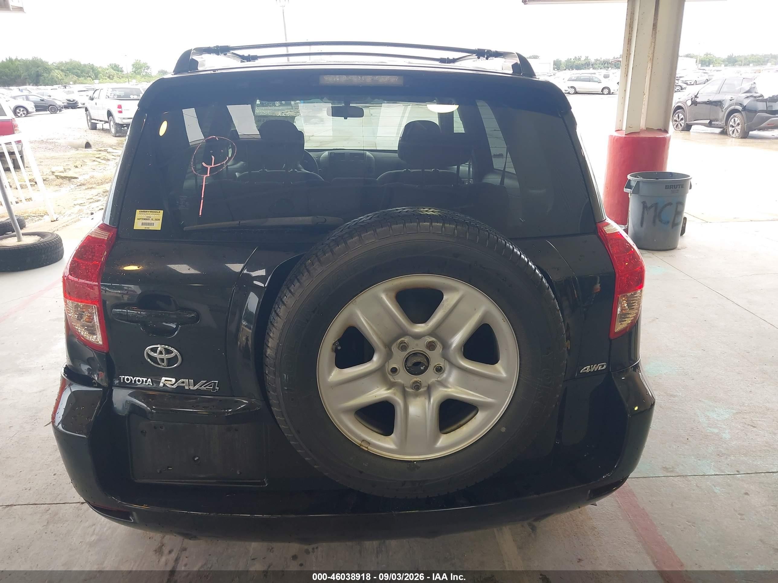 2008 Toyota Rav4   Black vin: JTMBD33V486086668