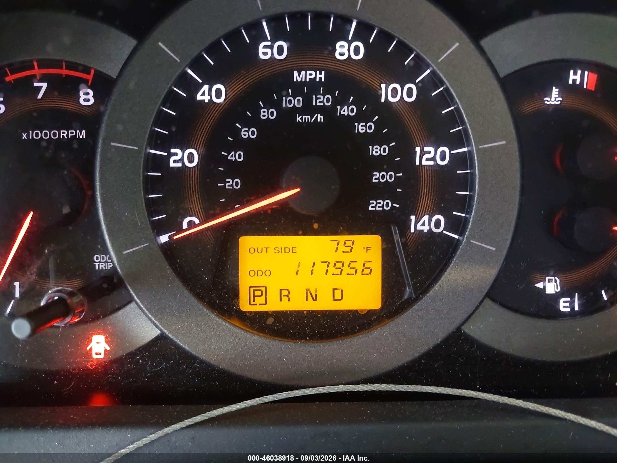 2008 Toyota Rav4   Black vin: JTMBD33V486086668
