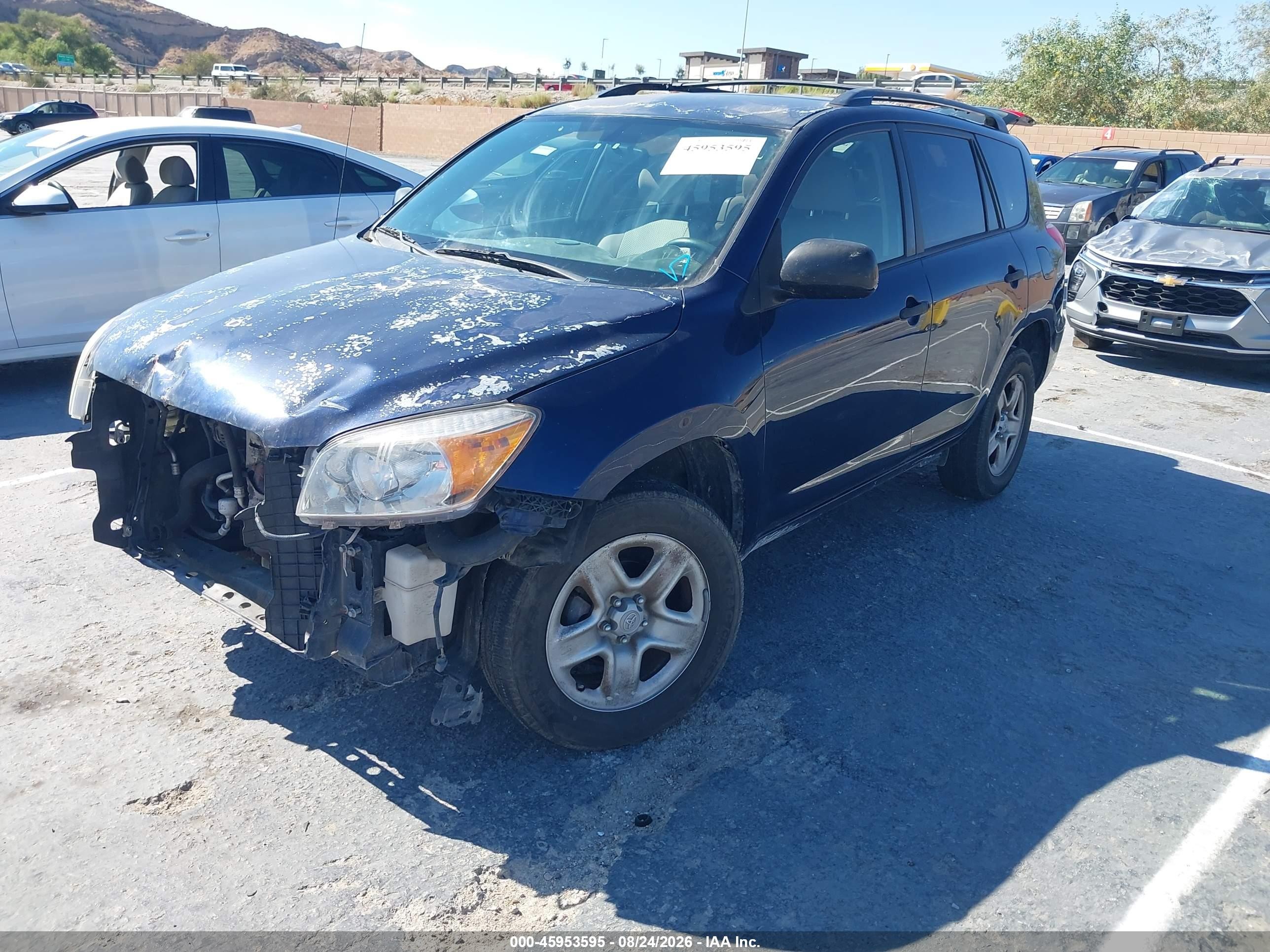2006 Toyota Rav4   Синий vin: JTMBD33V565037630