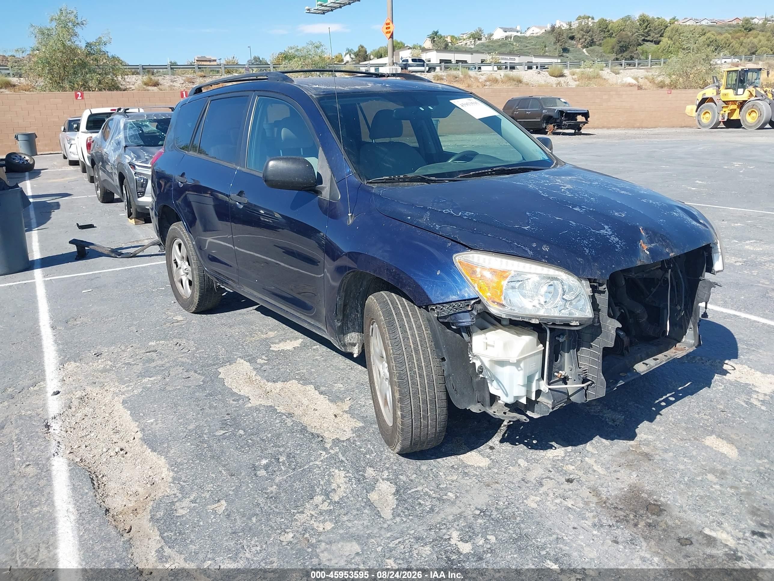 2006 Toyota Rav4   Синий vin: JTMBD33V565037630