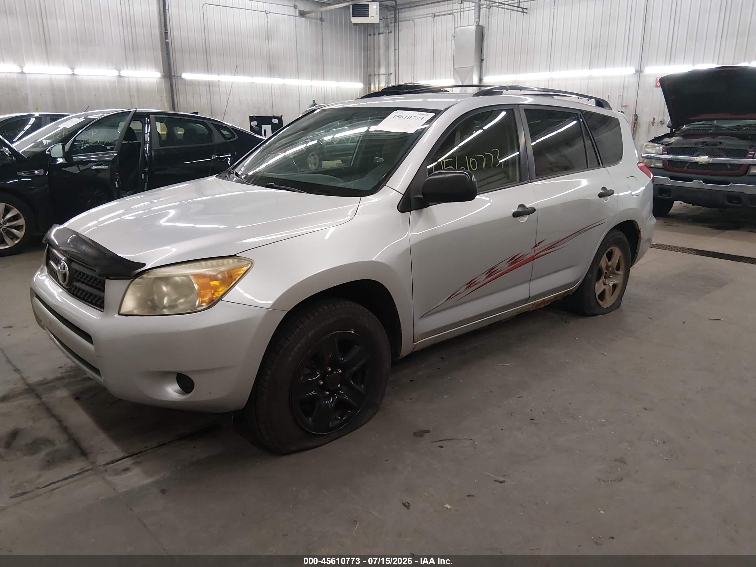 2006 Toyota Rav4   Silver vin: JTMBD33V565040446