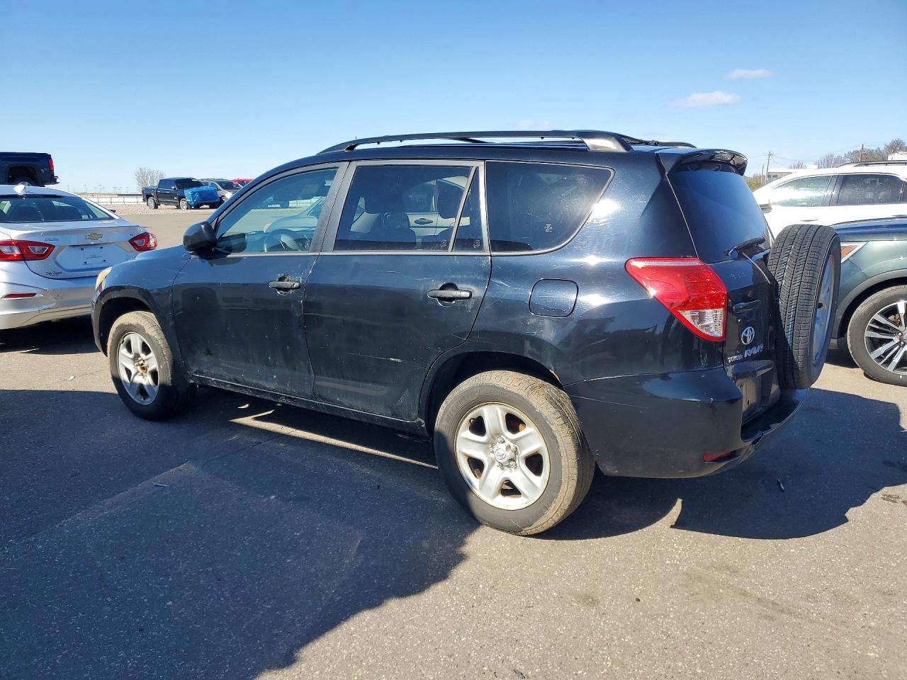 2007 Toyota Rav4 Base Black vin: JTMBD33V575052825
