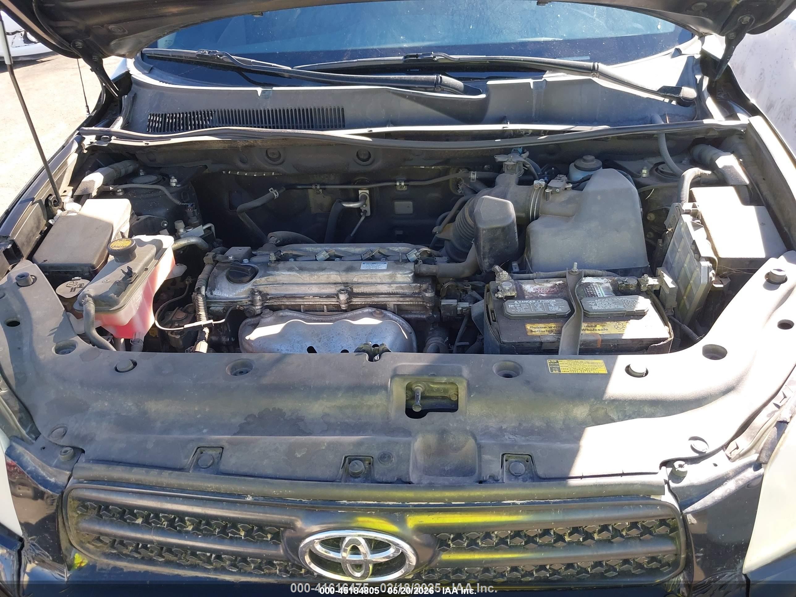 2007 Toyota Rav4   Black vin: JTMBD33V575054235