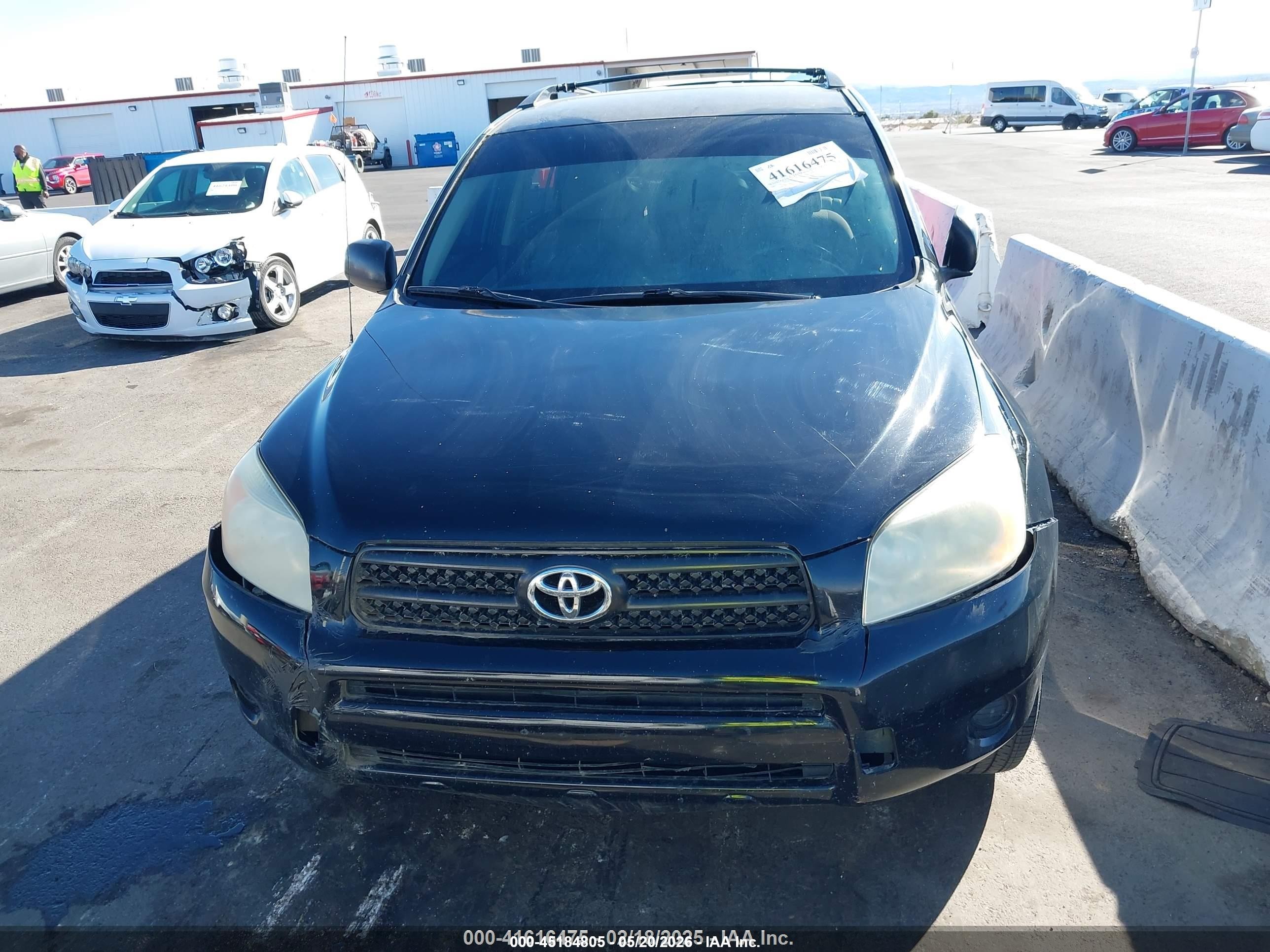 2007 Toyota Rav4   Black vin: JTMBD33V575054235