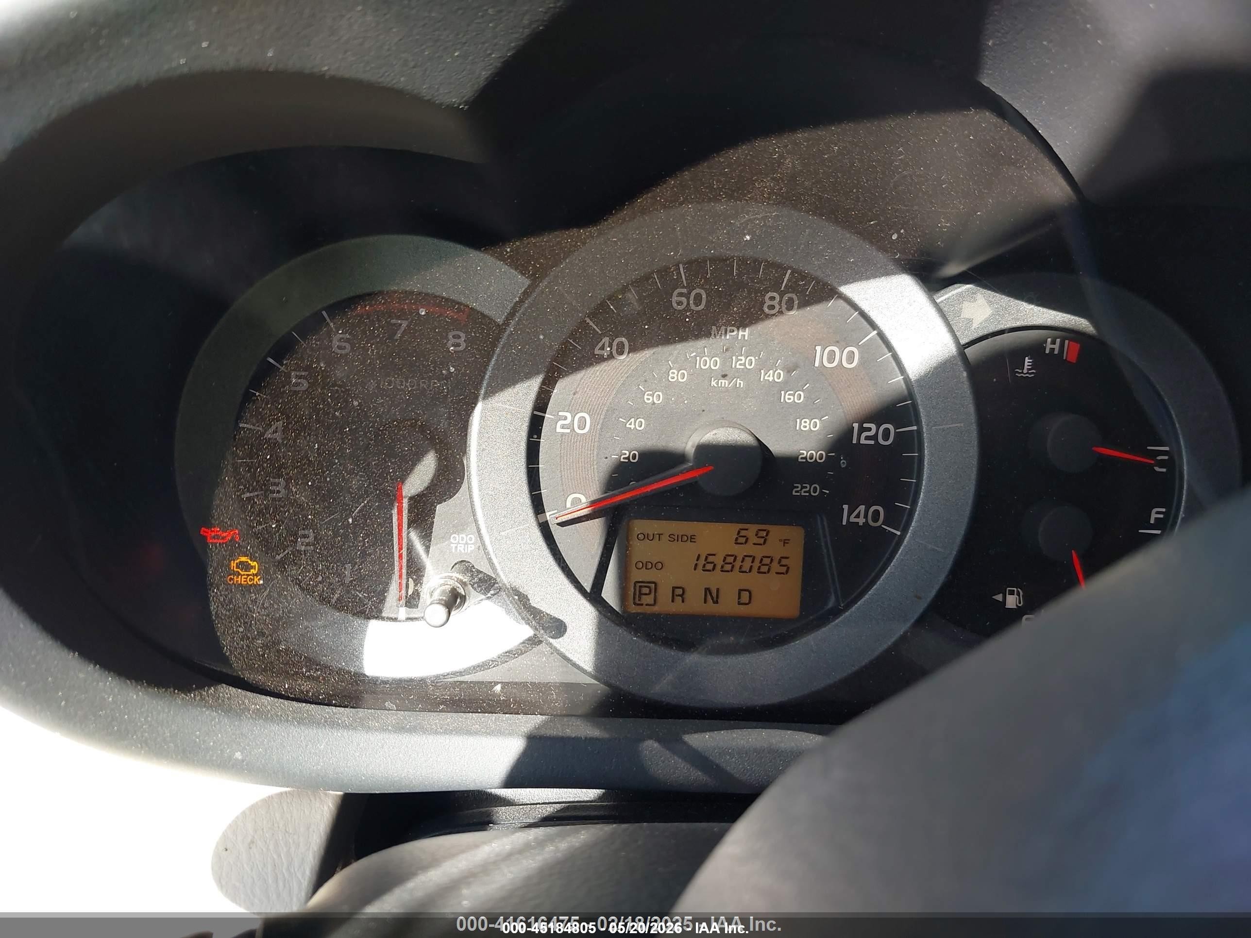 2007 Toyota Rav4   Black vin: JTMBD33V575054235