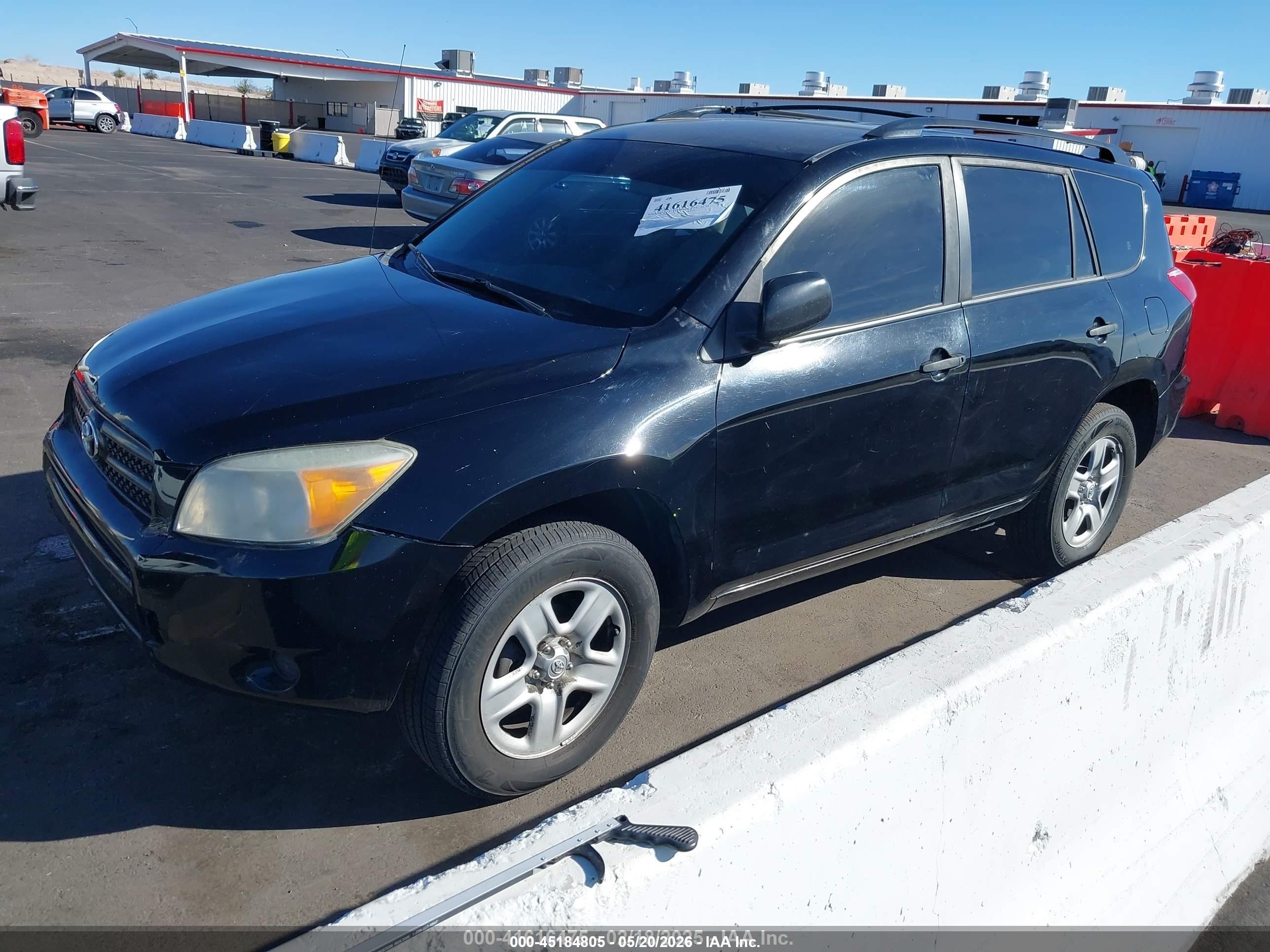 2007 Toyota Rav4   Black vin: JTMBD33V575054235