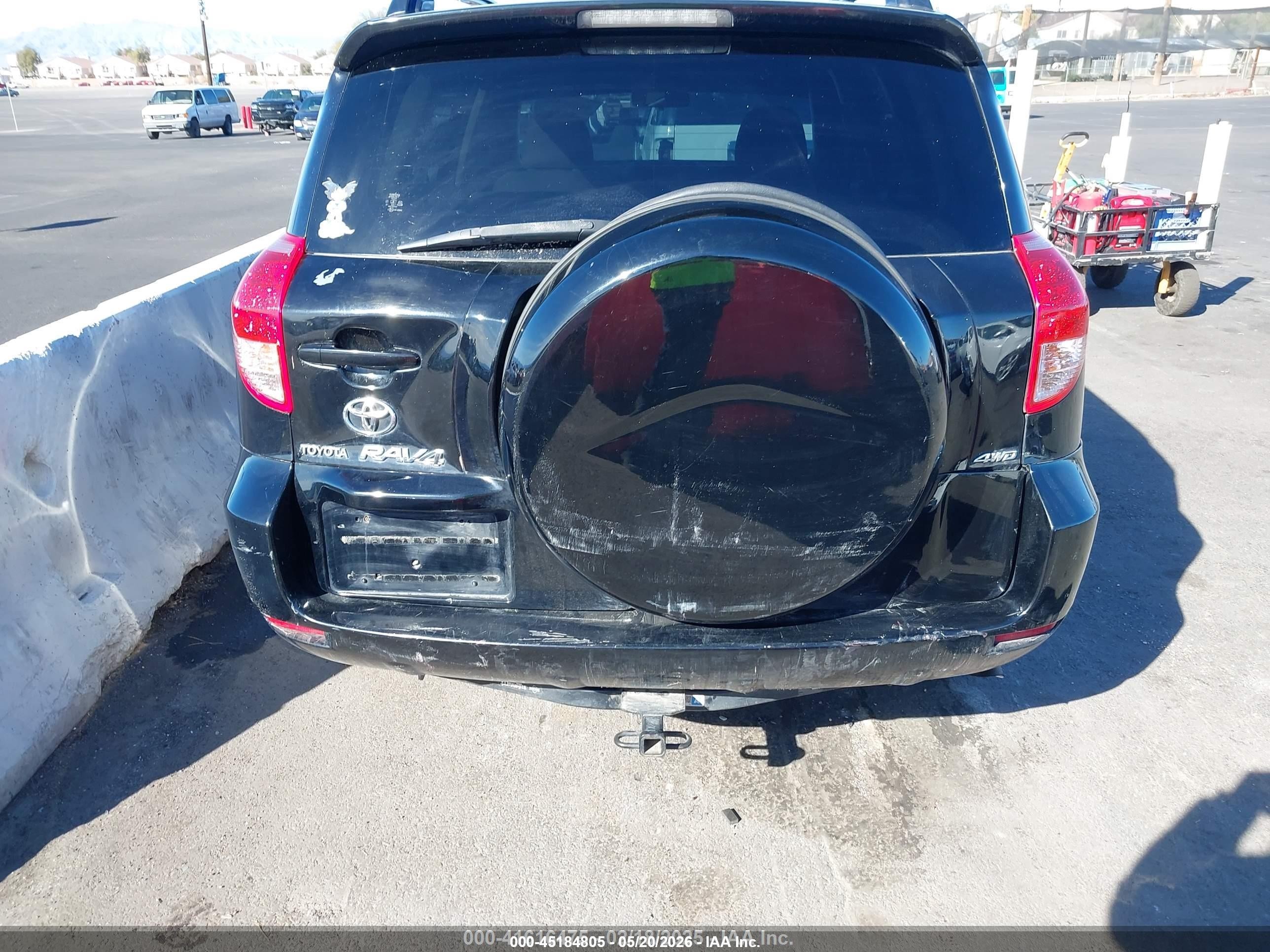 2007 Toyota Rav4   Black vin: JTMBD33V575054235