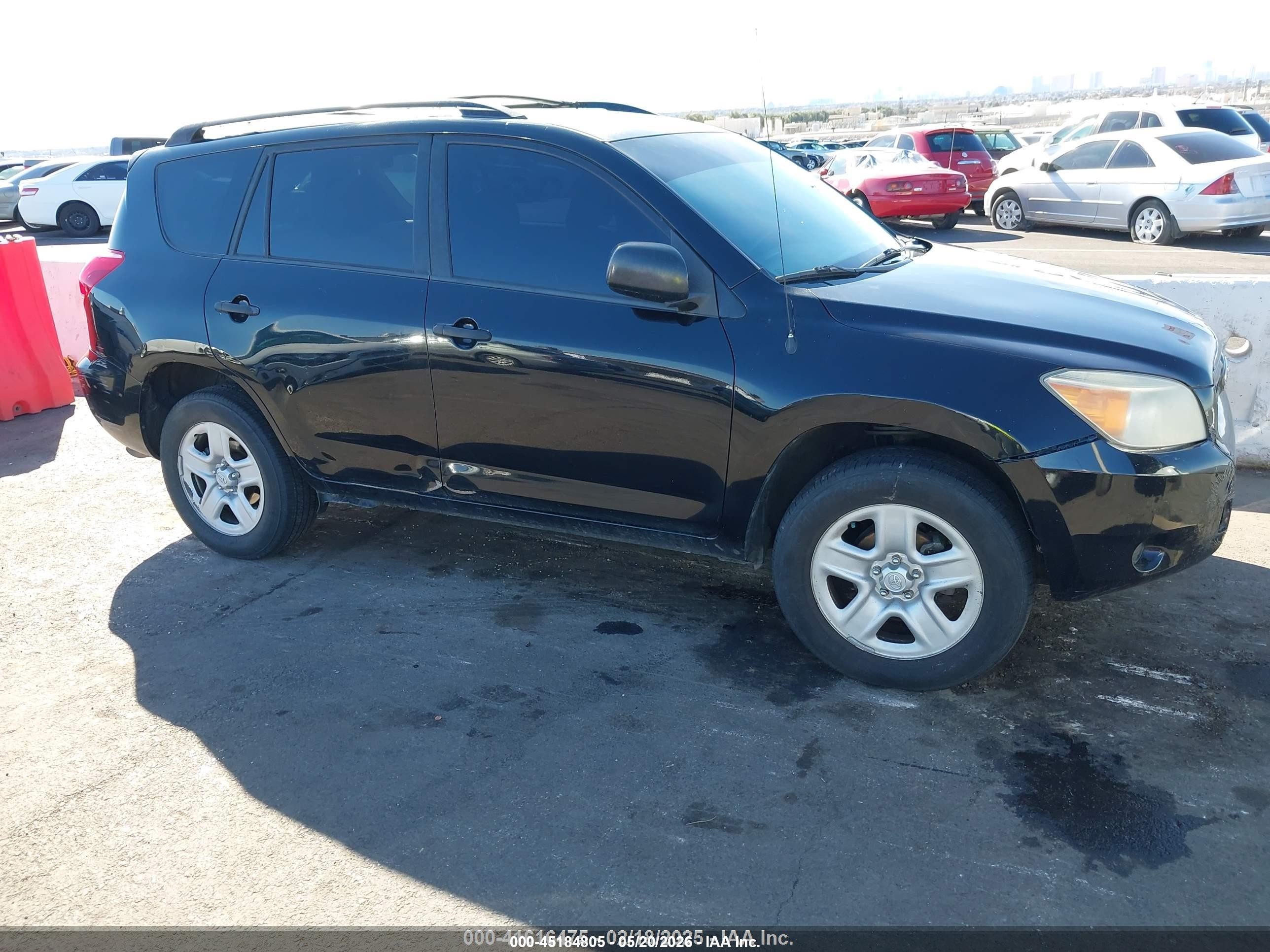 2007 Toyota Rav4   Black vin: JTMBD33V575054235