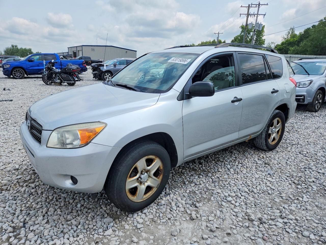 2007 Toyota Rav4 Base Gray vin: JTMBD33V575115678