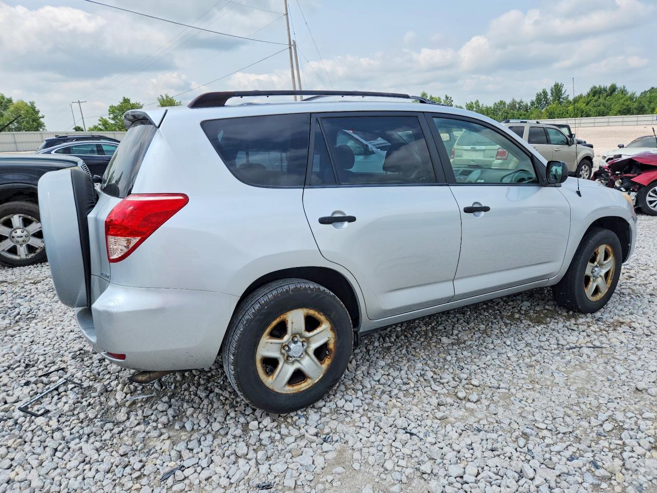 2007 Toyota Rav4 Base Gray vin: JTMBD33V575115678