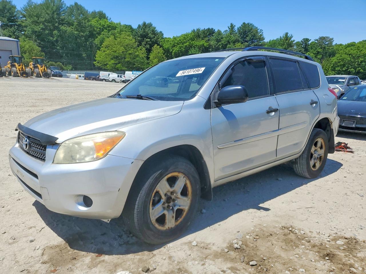 2007 Toyota Rav4 Base Серебряный vin: JTMBD33V576025733