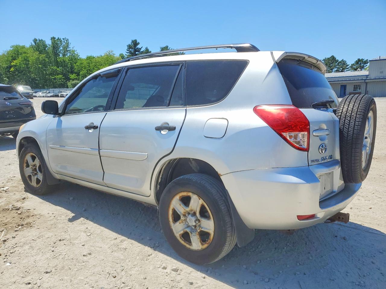 2007 Toyota Rav4 Base Серебряный vin: JTMBD33V576025733