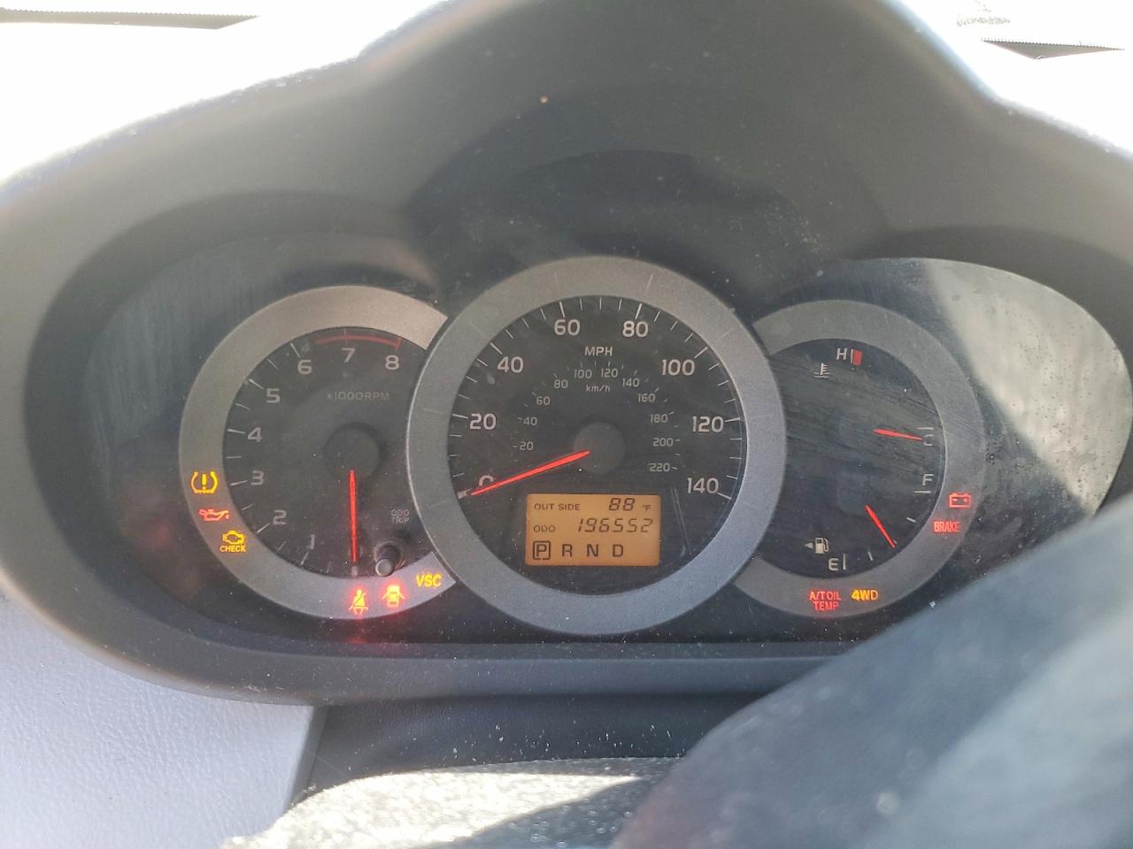 2007 Toyota Rav4 Base Серебряный vin: JTMBD33V576025733
