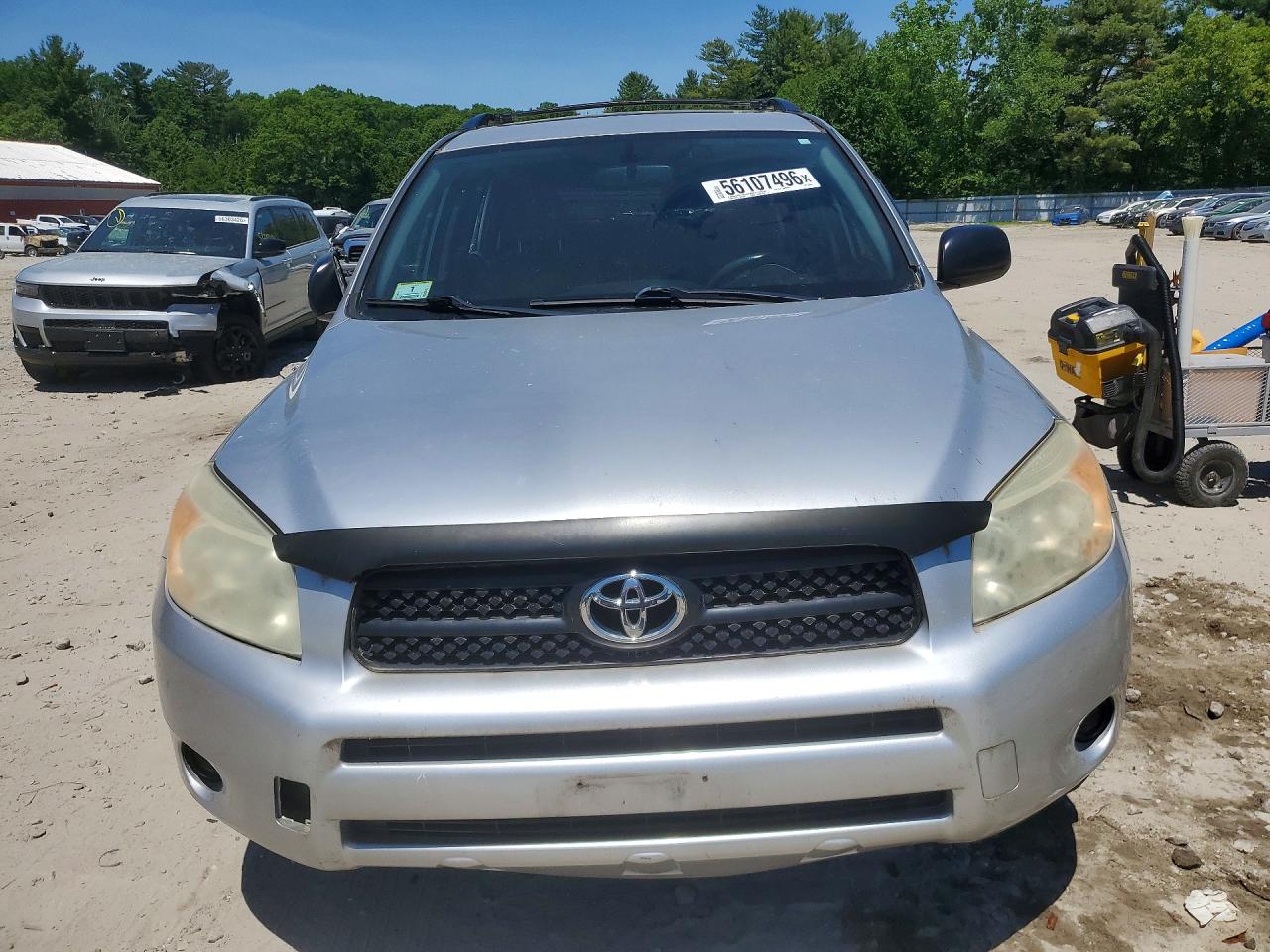 2007 Toyota Rav4 Base Серебряный vin: JTMBD33V576025733
