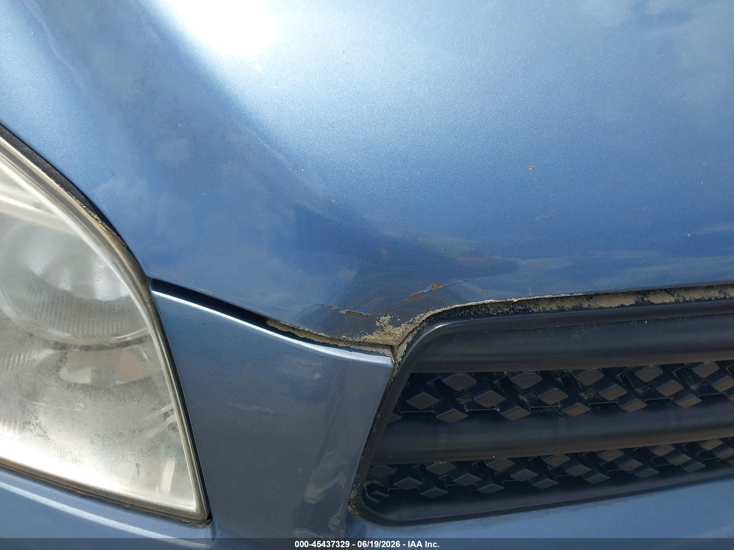 2007 Toyota Rav4 Blue vin: JTMBD33V576045304