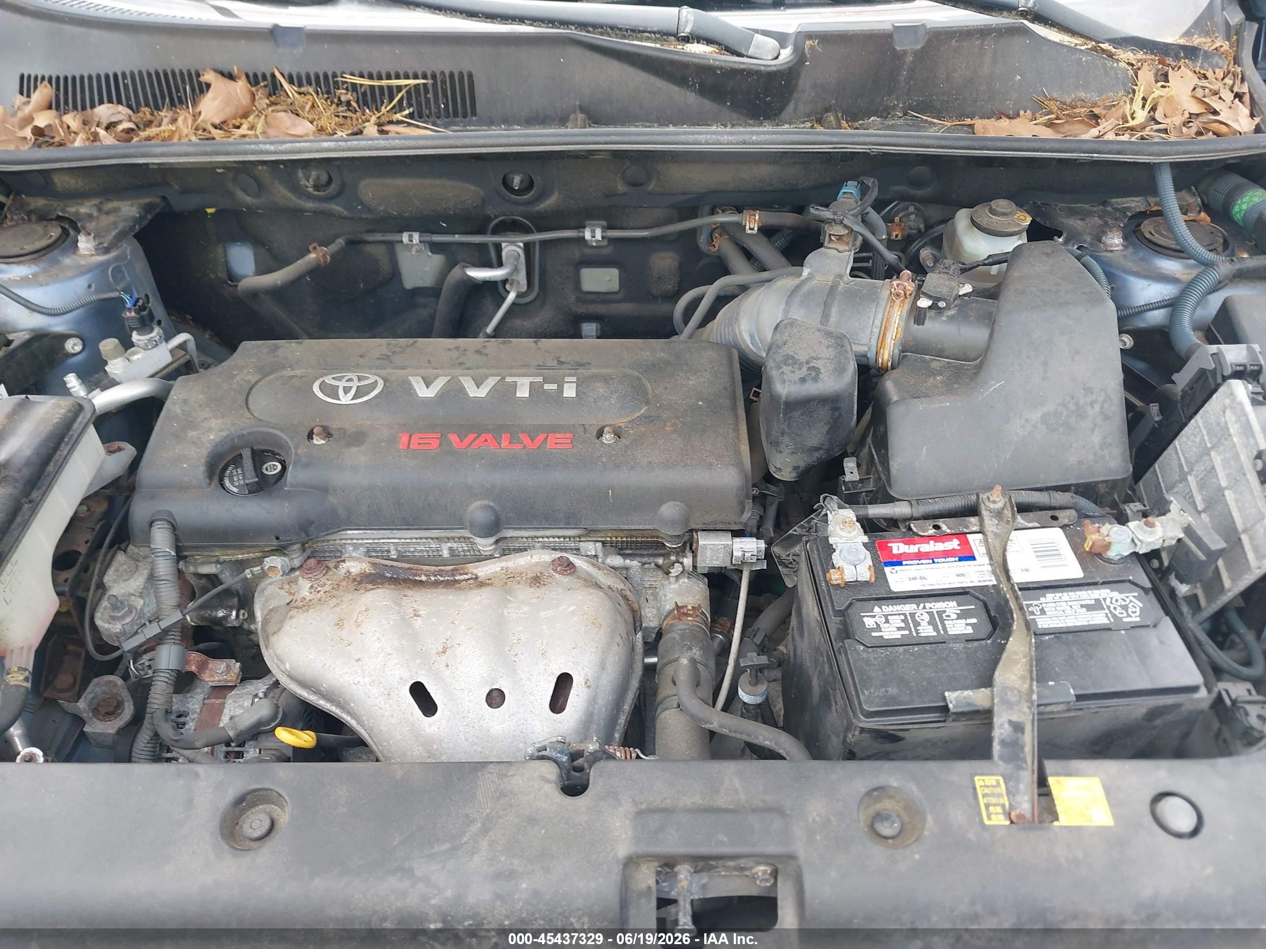 2007 Toyota Rav4 Blue vin: JTMBD33V576045304