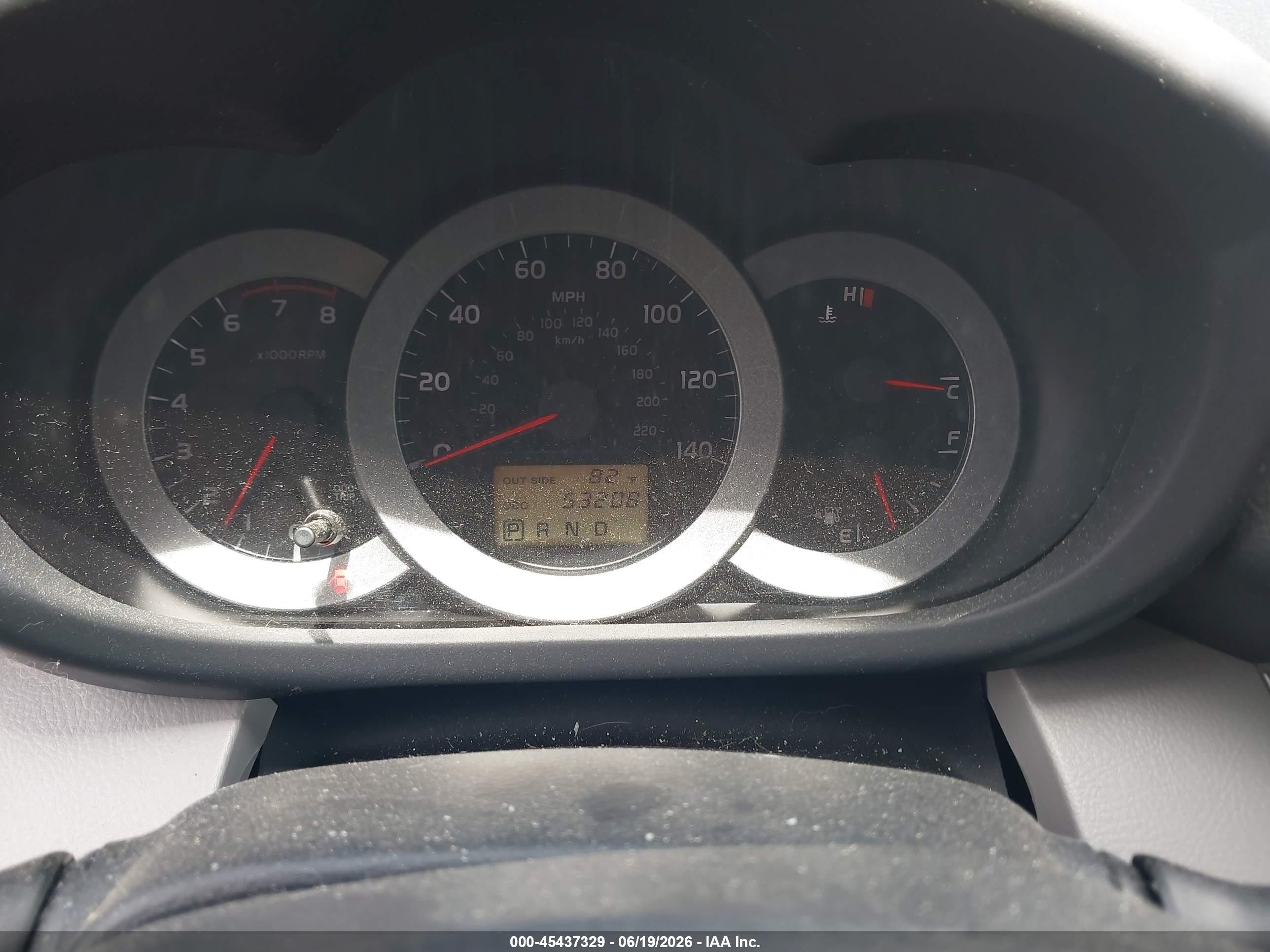 2007 Toyota Rav4 Blue vin: JTMBD33V576045304