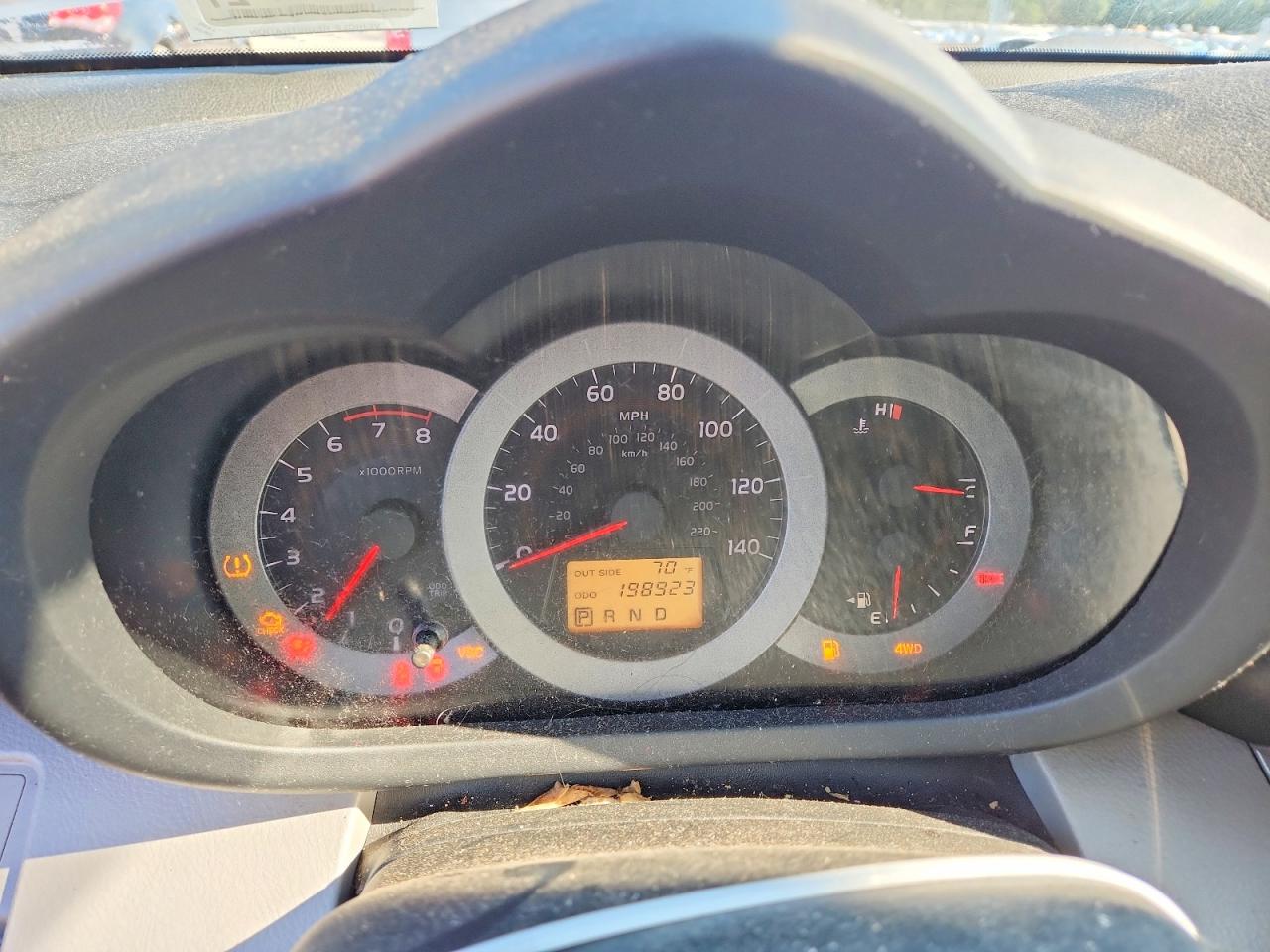 2008 Toyota Rav4 Base Blue vin: JTMBD33V585143823
