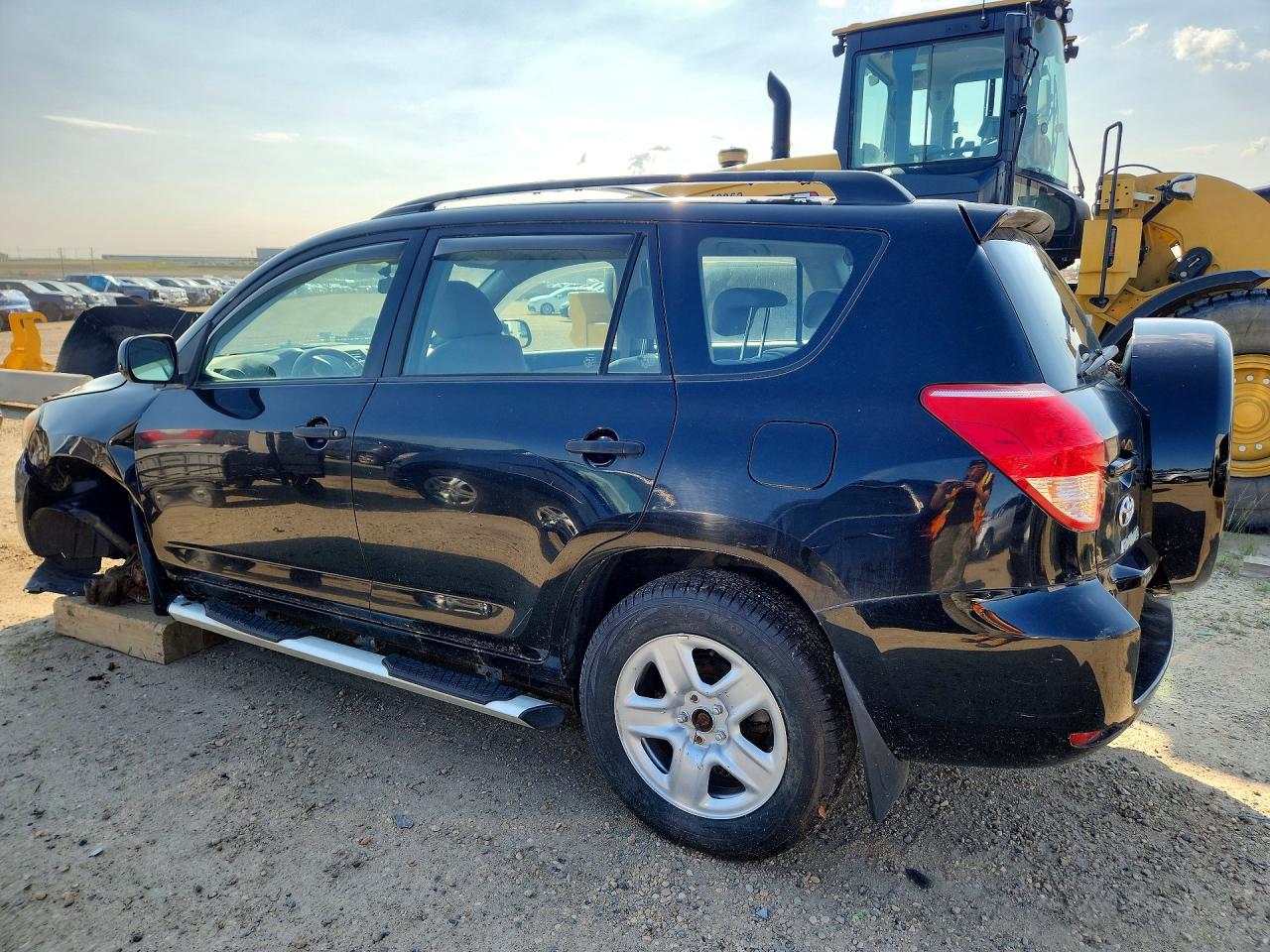 2008 Toyota Rav4 Base Black vin: JTMBD33V586061245