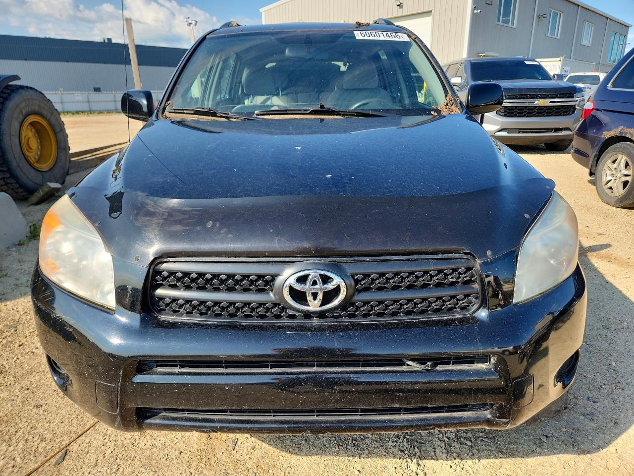 2008 Toyota Rav4 Base Black vin: JTMBD33V586061245