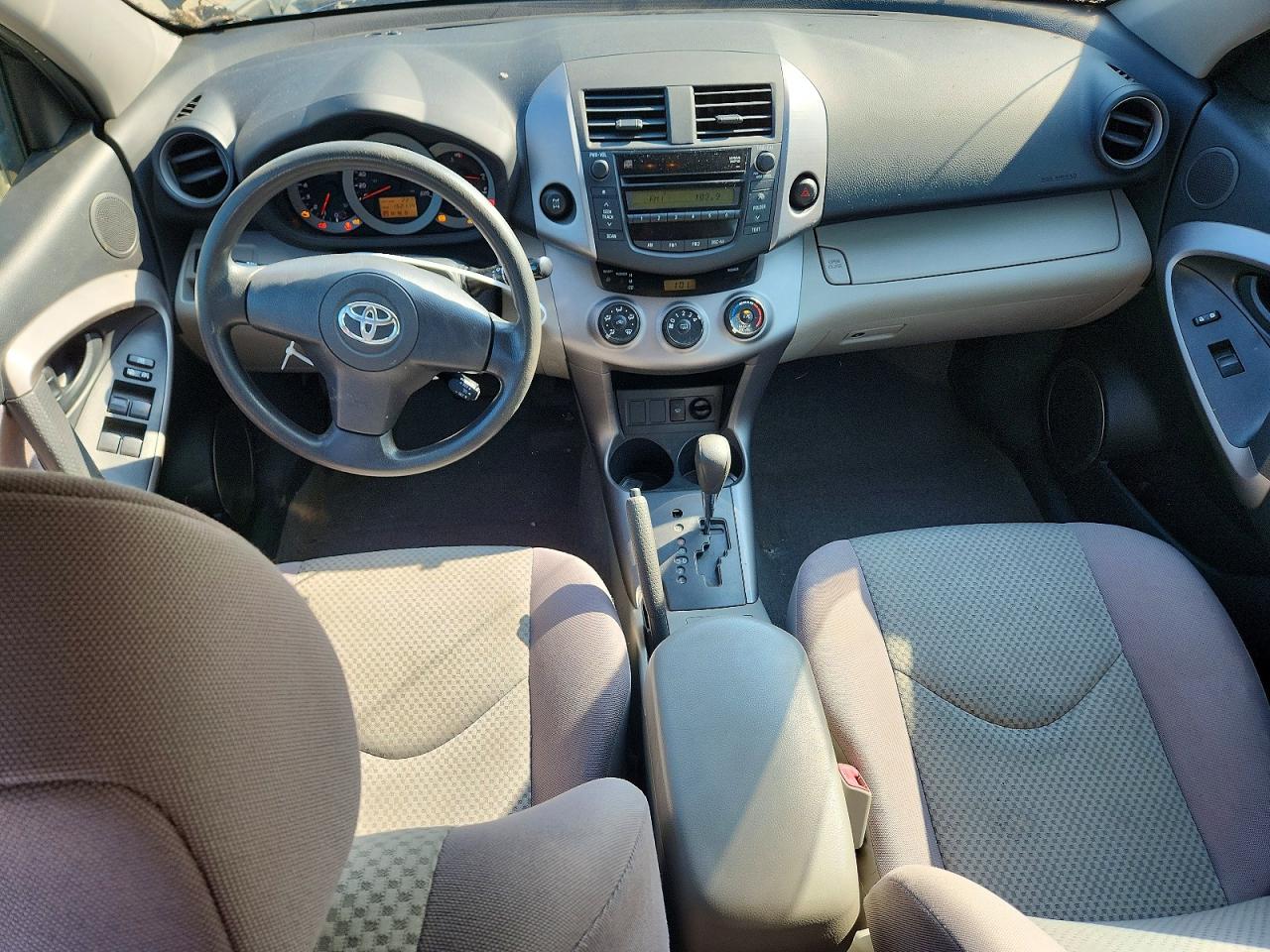 2008 Toyota Rav4 Base Black vin: JTMBD33V586061245