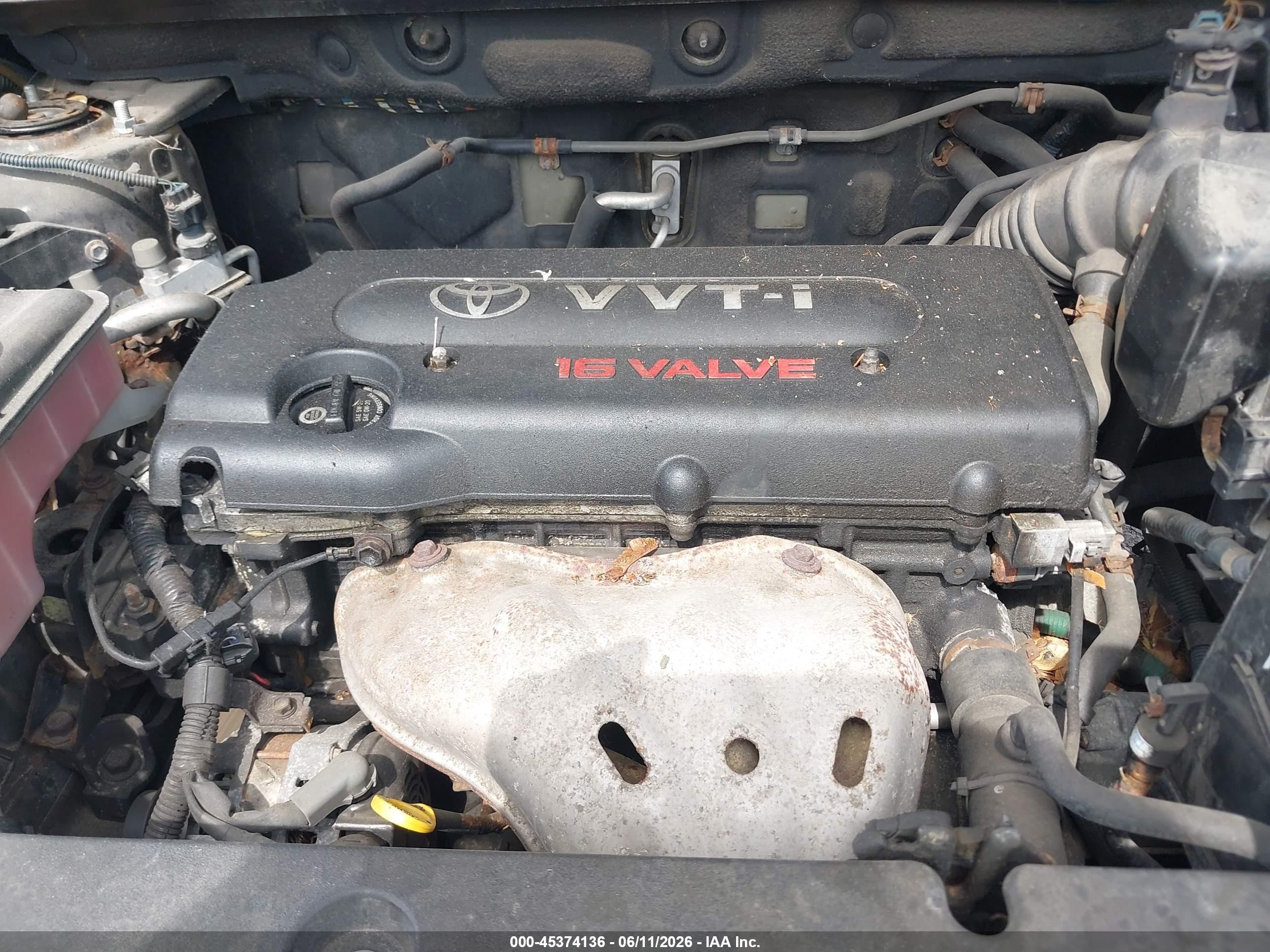2008 Toyota Rav4   Черный vin: JTMBD33V586061469