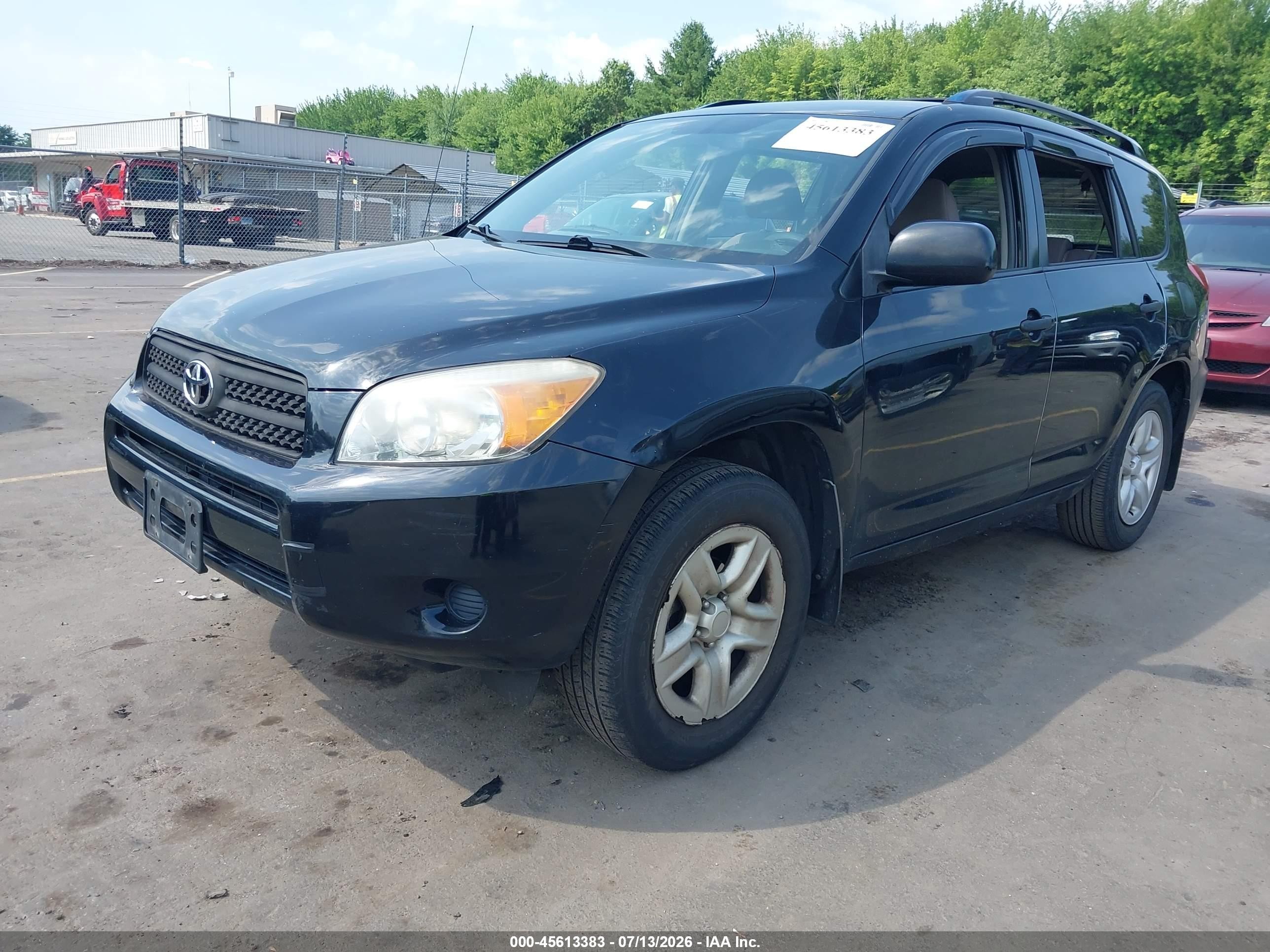 2008 Toyota Rav4   Black vin: JTMBD33V586076618