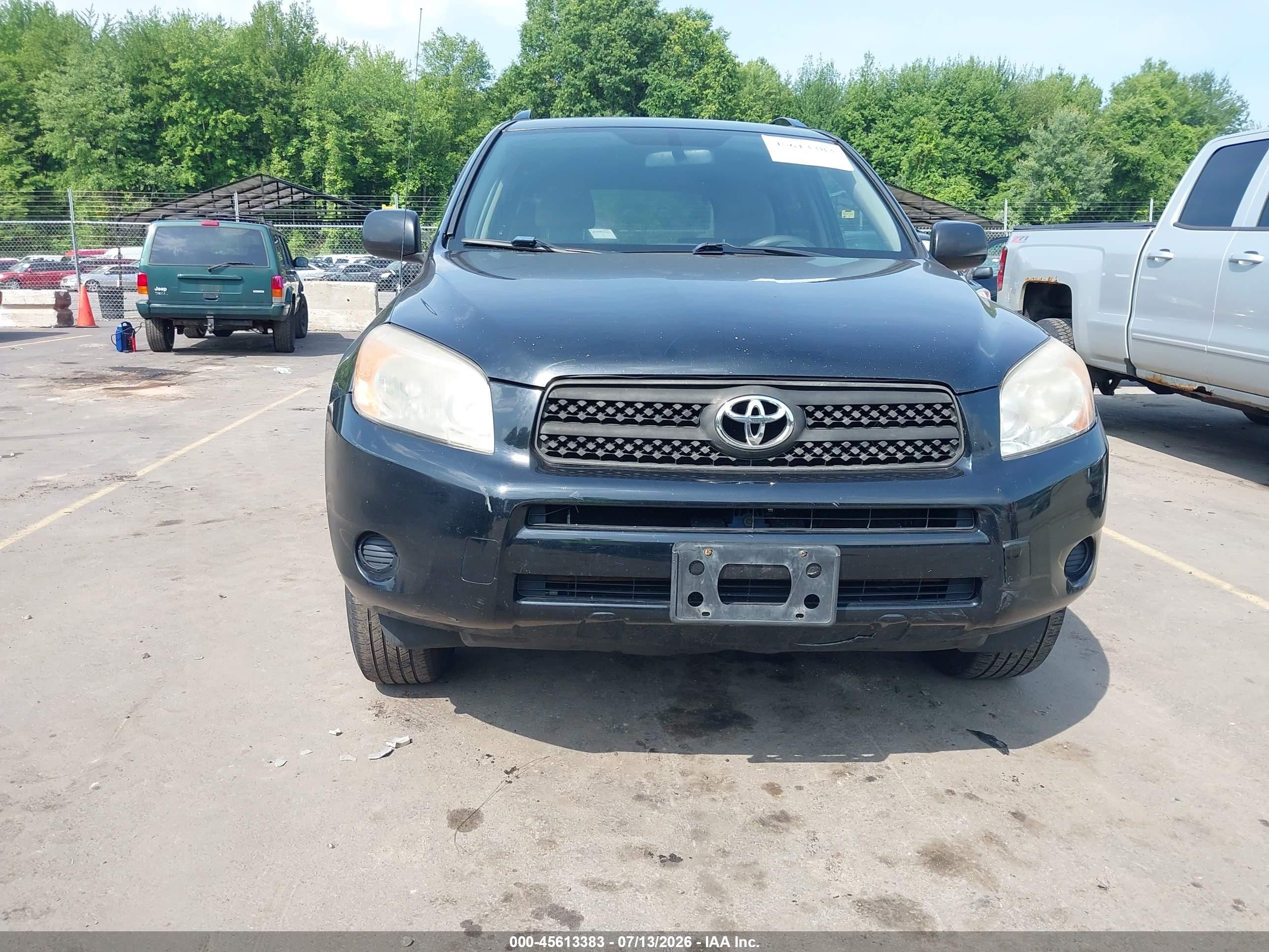 2008 Toyota Rav4   Black vin: JTMBD33V586076618