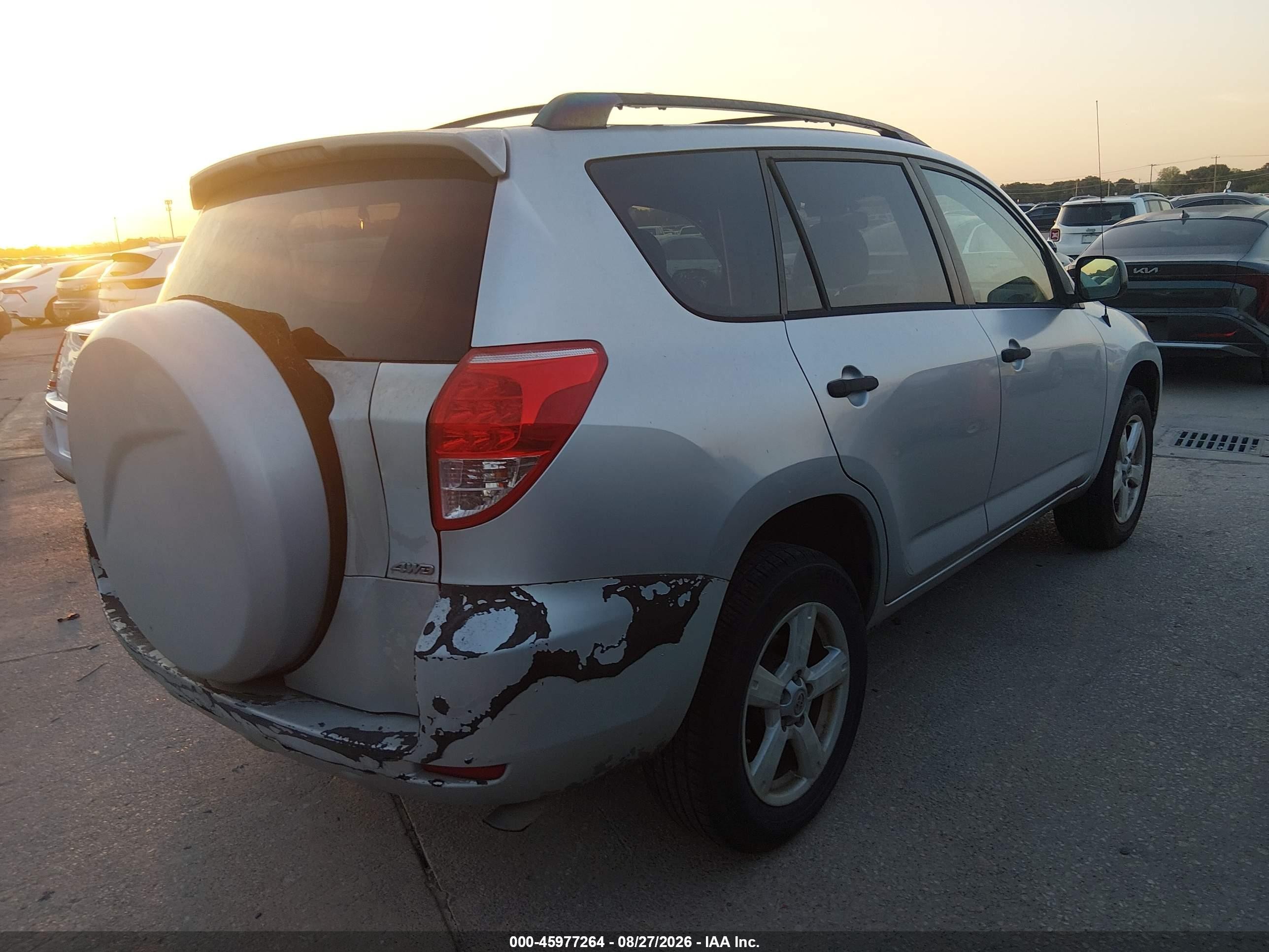 2006 Toyota Rav4   Gray vin: JTMBD33V666000306