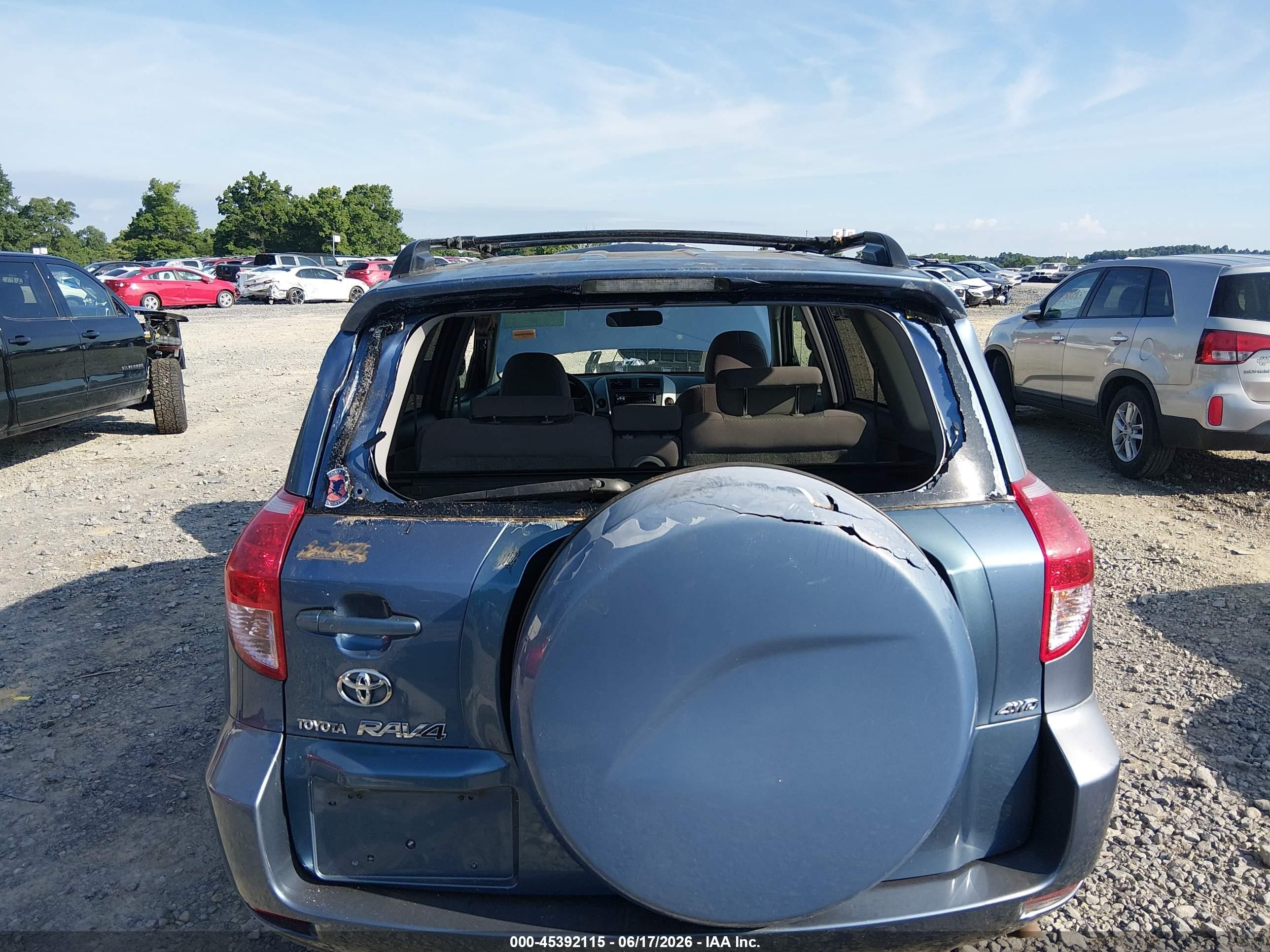 2006 Toyota Rav4   Blue vin: JTMBD33V666005232