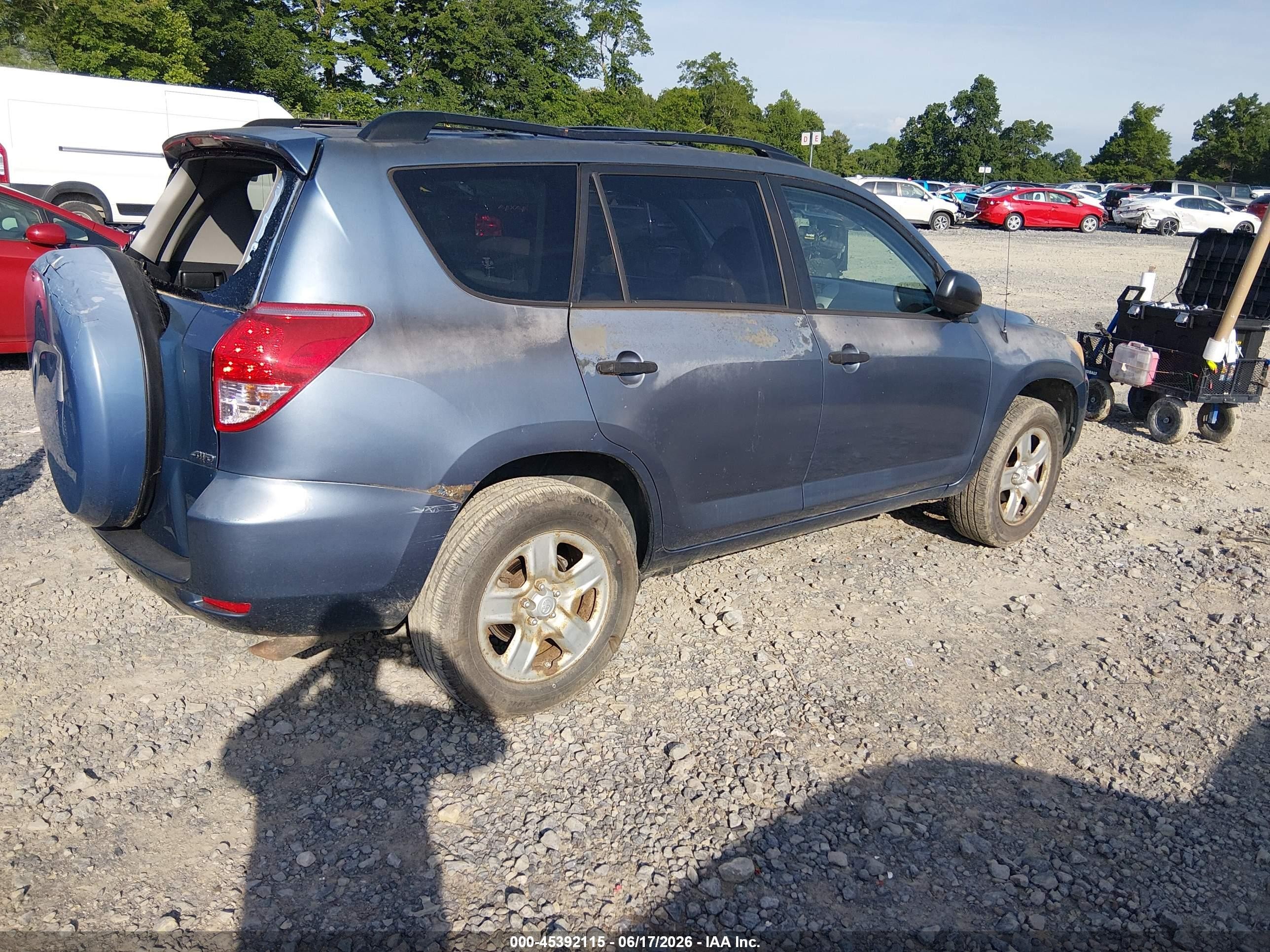 2006 Toyota Rav4   Blue vin: JTMBD33V666005232