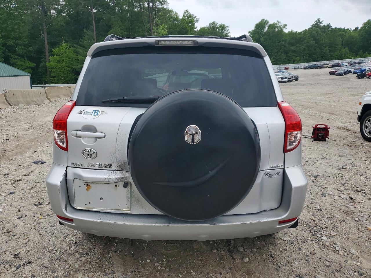 2006 Toyota Rav4 Base Silver vin: JTMBD33V666010379