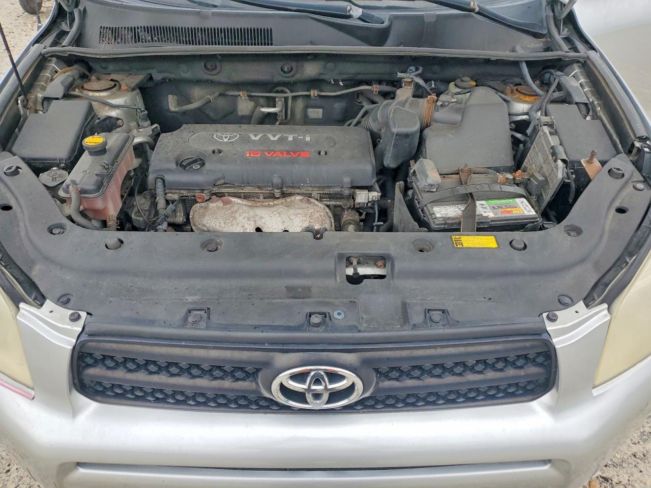 2006 Toyota Rav4 Base Silver vin: JTMBD33V666010379